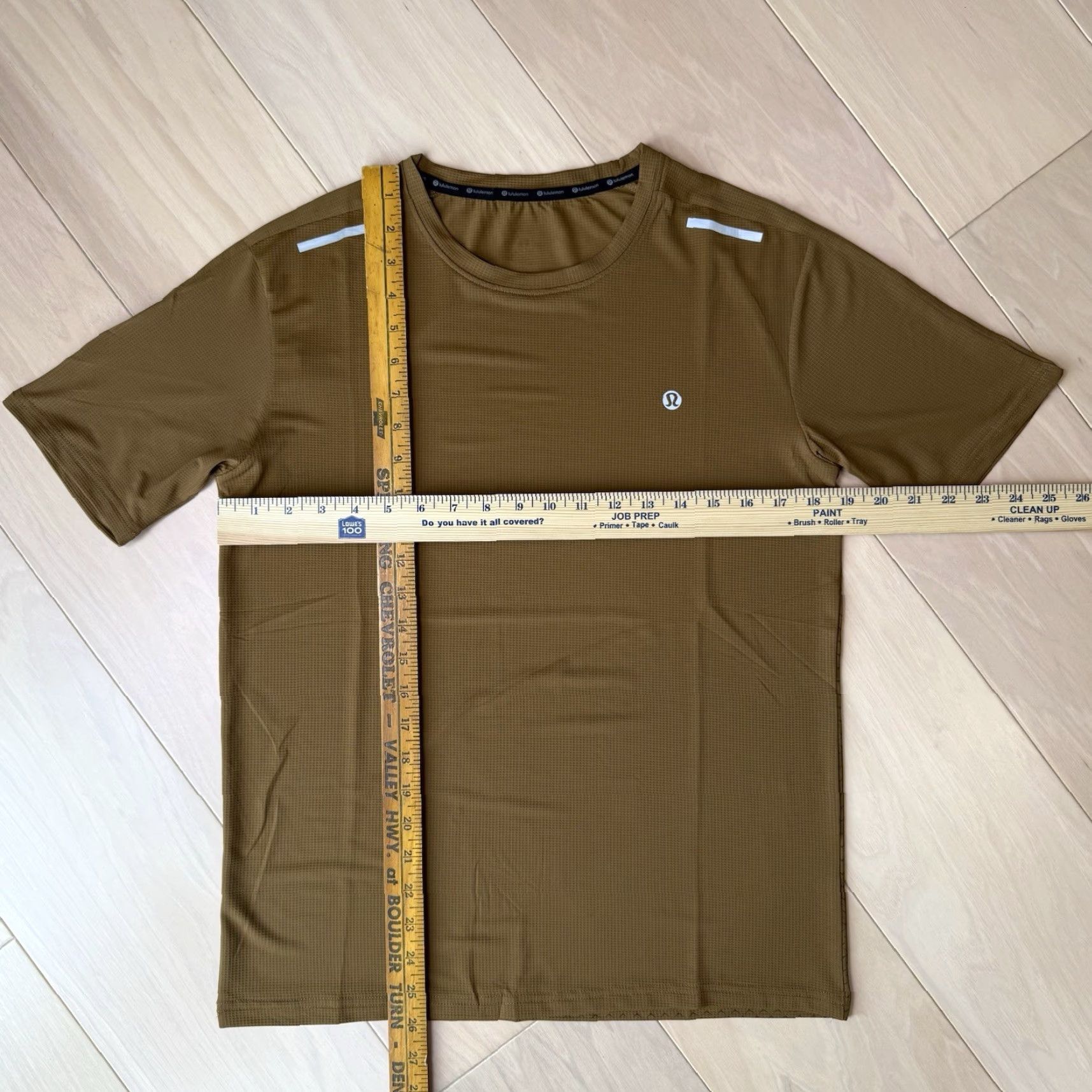 Lululemon Lululemon Shirt Small Brown Yoga Running Workout Vent Sportswear Athleisure Shirt Mens Brown VNTGE? Size US S / EU 44-46 / 1 - 2 Thumbnail