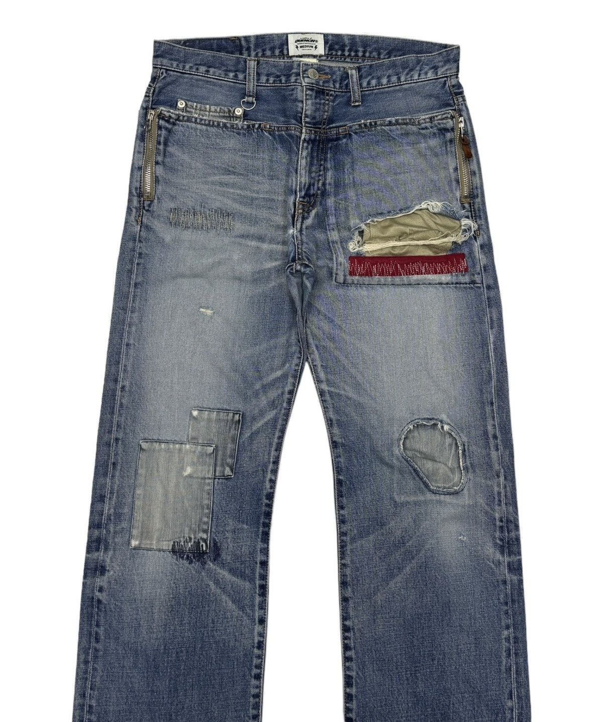 QUENCHLOUD QUENCH JAPAN TECHNICAL DISTRESS PUNK UNDERCOVER DESIGN Size US 32 / EU 48 - 5 Thumbnail