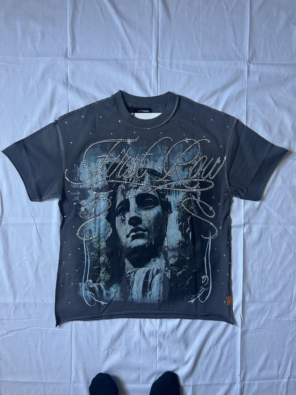 Other First Row Mount Rushmore Rhinestone T-Shirt Size US S / EU 44-46 / 1 - 2 Thumbnail