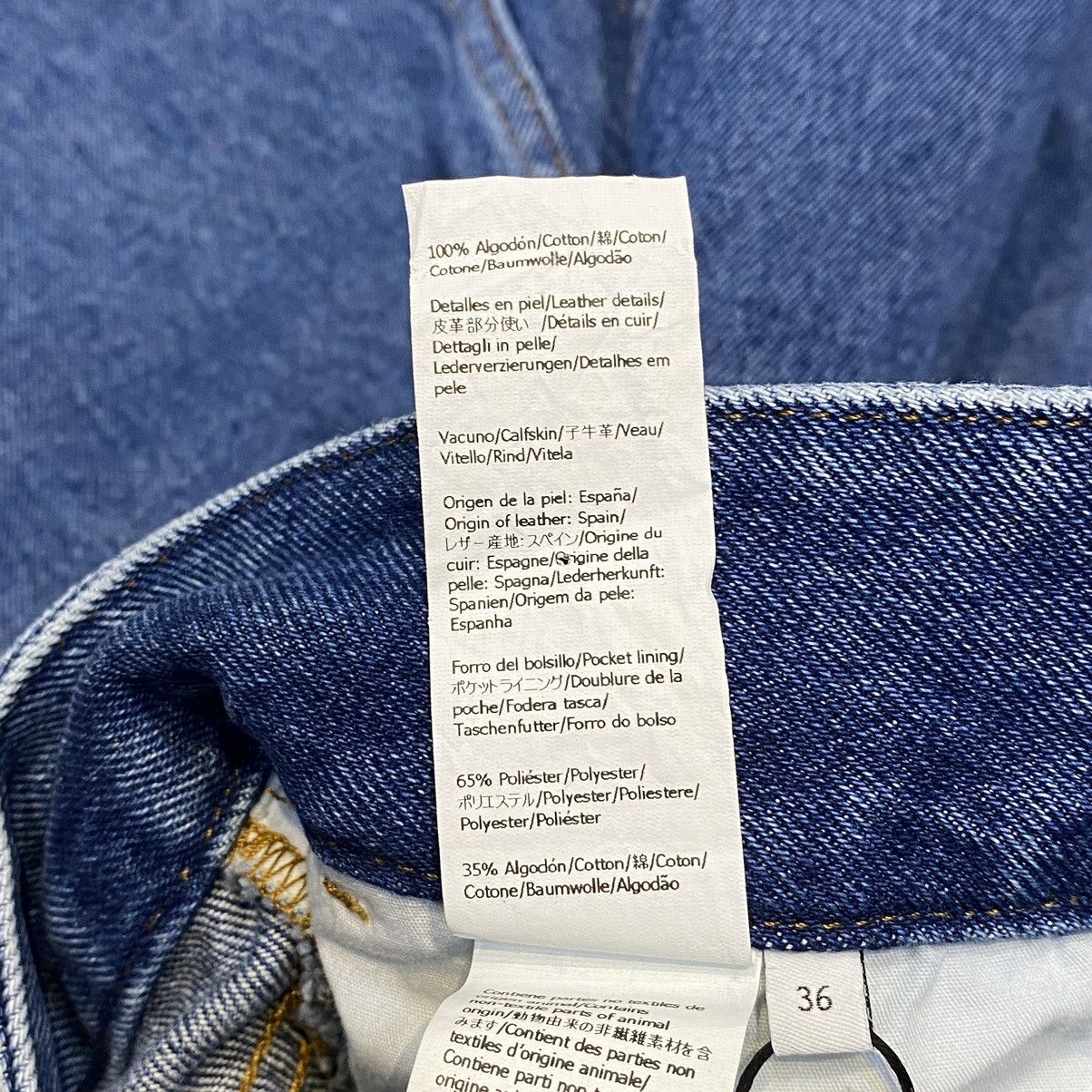 Loewe LOEWE Anagram Baggy Jean Size 25" / US 0 / IT 36 - 13 Thumbnail