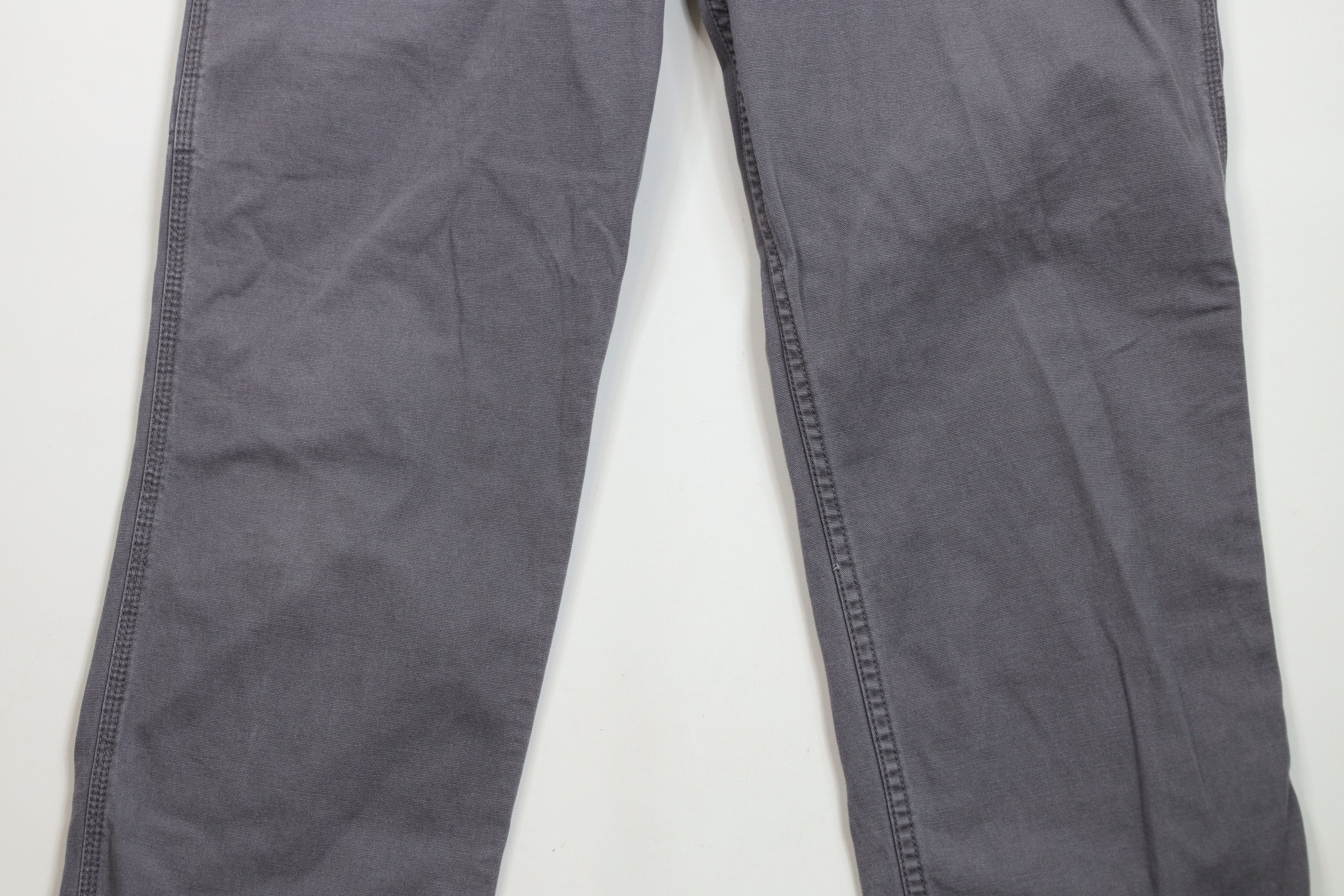Carhartt × Vintage Vintage Y2K Carhartt Relaxed Fit Wide Leg Canvas Pants Gray Size US 36 / EU 52 - 3 Thumbnail