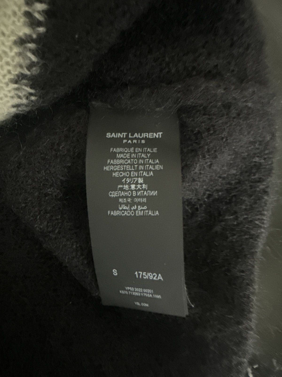 Saint Laurent Paris Saint Laurent Paris Playboy Bunny Mohair Sweater Size US S / EU 44-46 / 1 - 3 Thumbnail