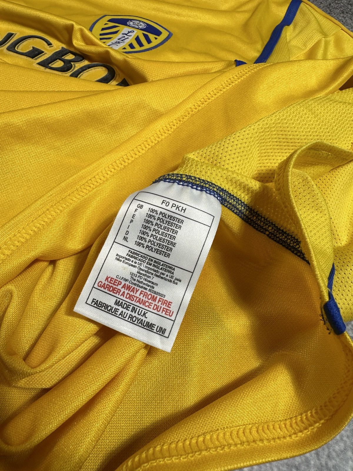 Nike × Vintage Vintage Nike Leeds United Soccer Jersey Blokecore 90s Style Size US XL / EU 56 / 4 - 5 Thumbnail