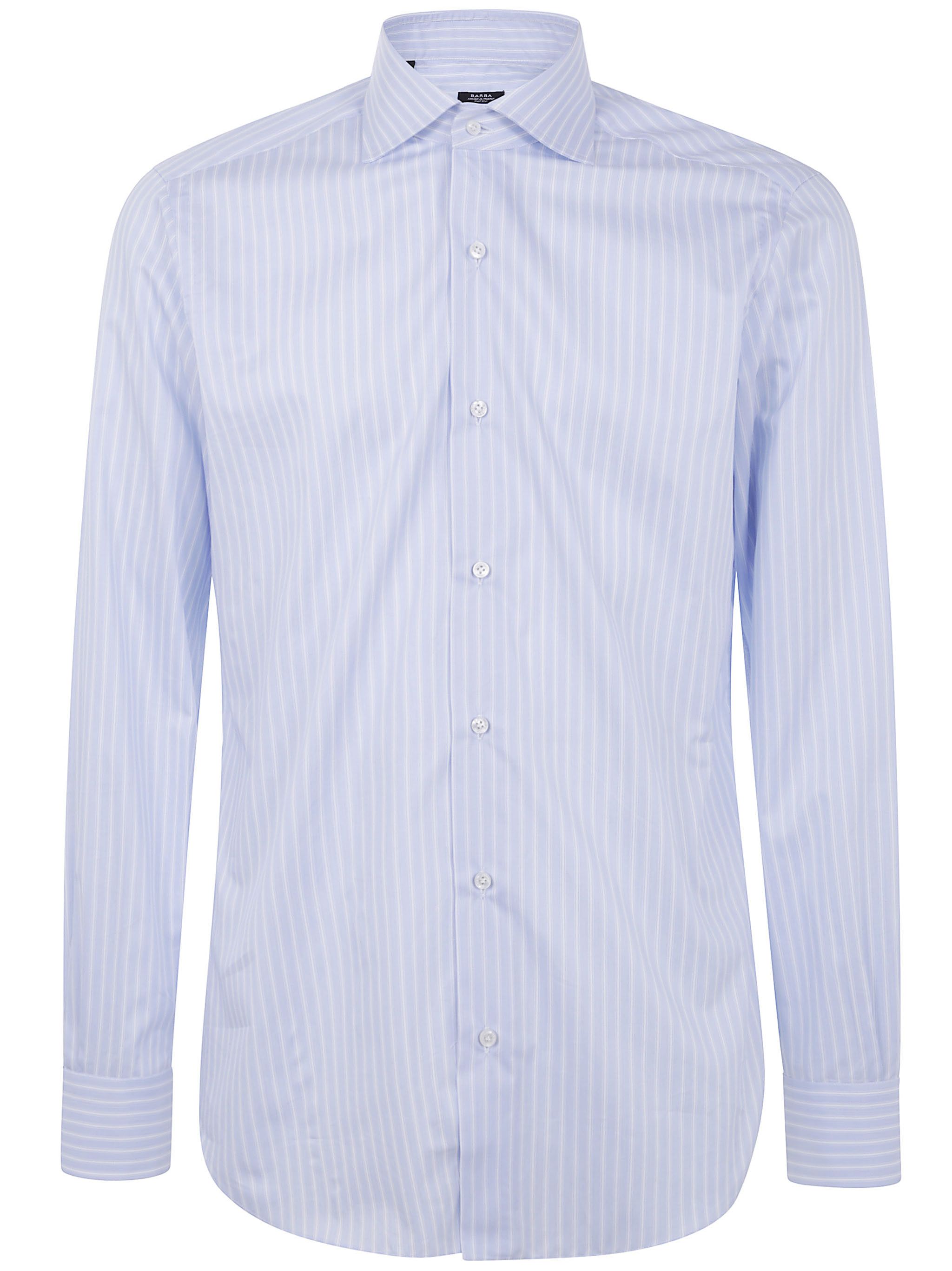 Barba Napoli DOUBLE STRIPES SHIRT Size US XXL / EU 58 / 5 - 1 Thumbnail