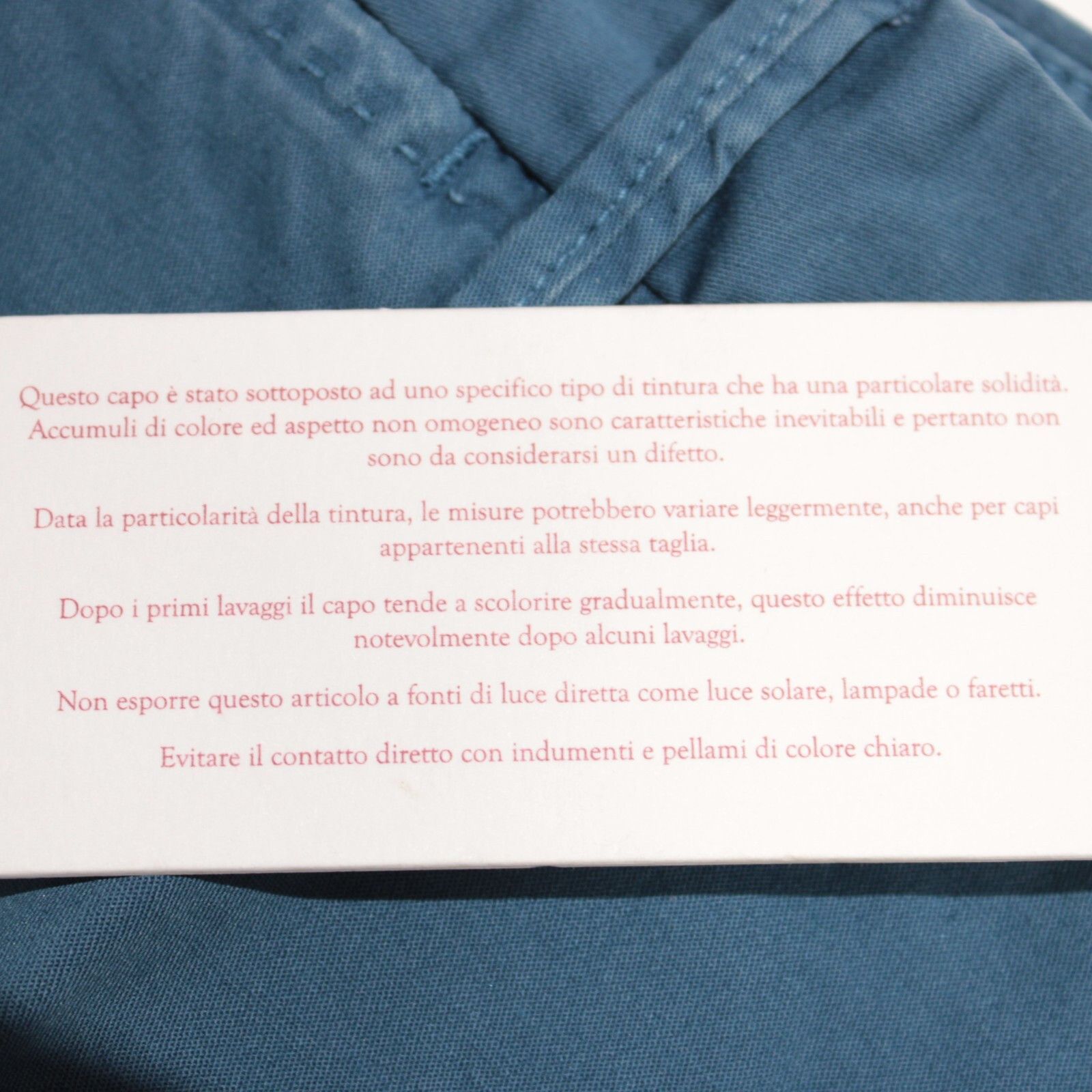 Luciano Barbera Luciano Barbera New with tags Chino Size 40 US In Blue Size US 40 / EU 56 - 5 Thumbnail