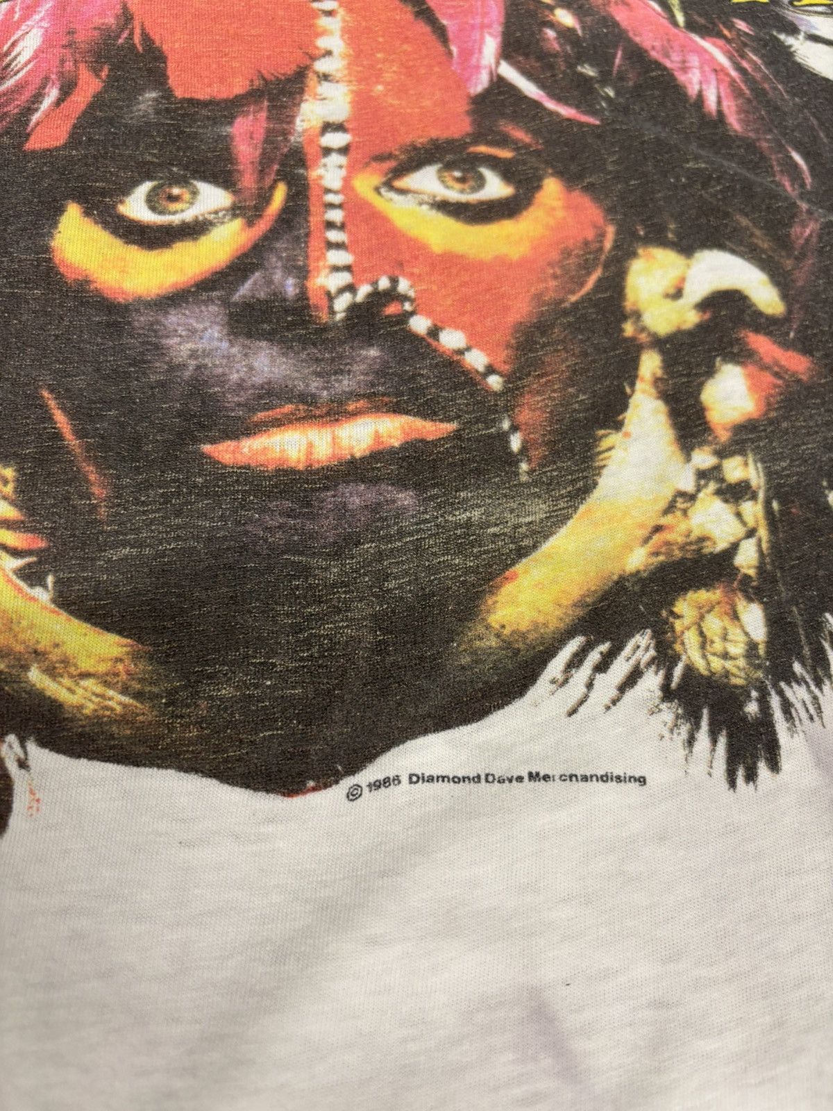 Band Tees × Vintage Vintage 1986 David Lee Roth World Tour tee Size US L / EU 52-54 / 3 - 3 Thumbnail