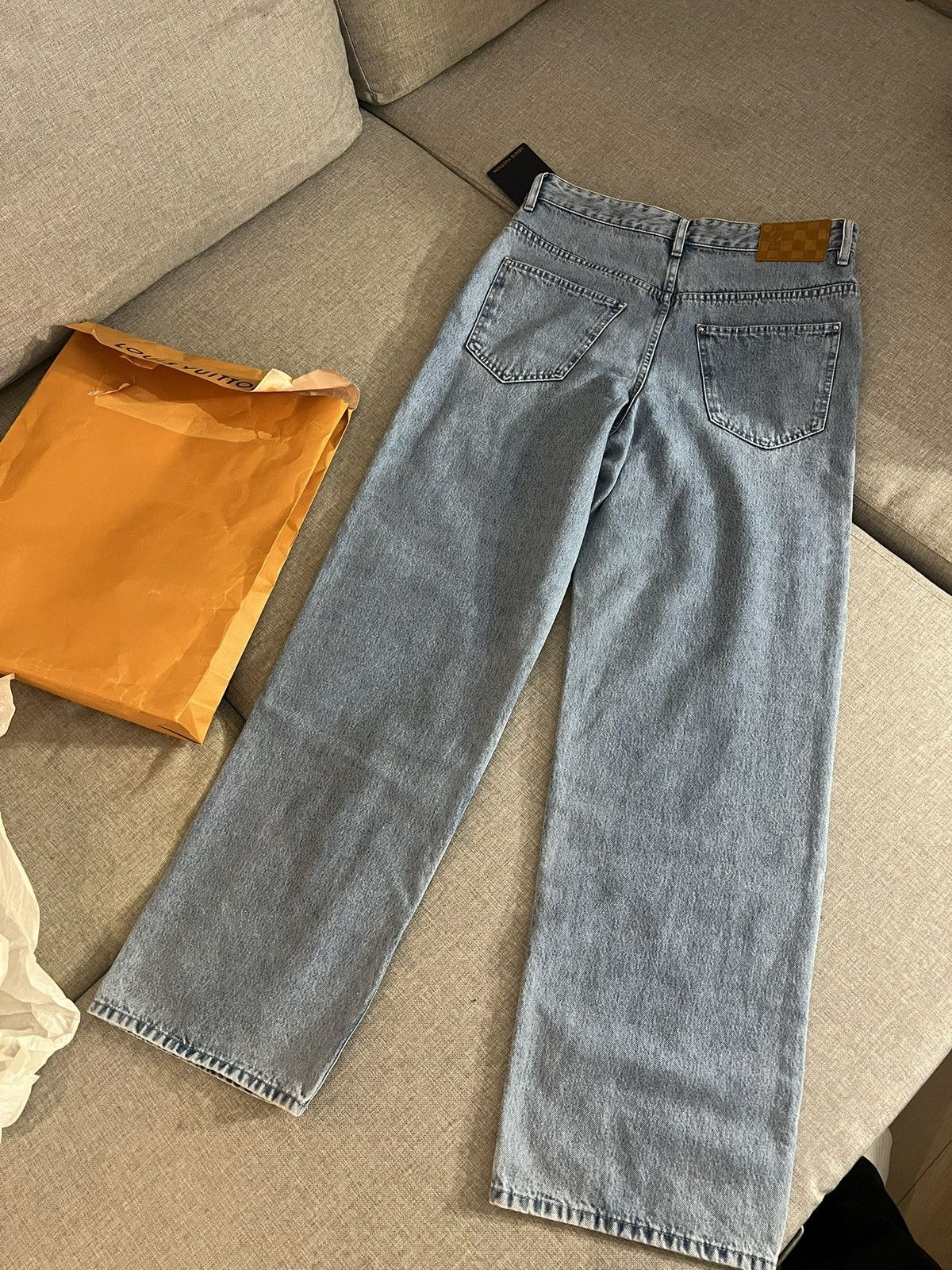 Louis Vuitton Louis Vuitton Denim Skate Jeans Indigo Size US 29 - 6 Thumbnail