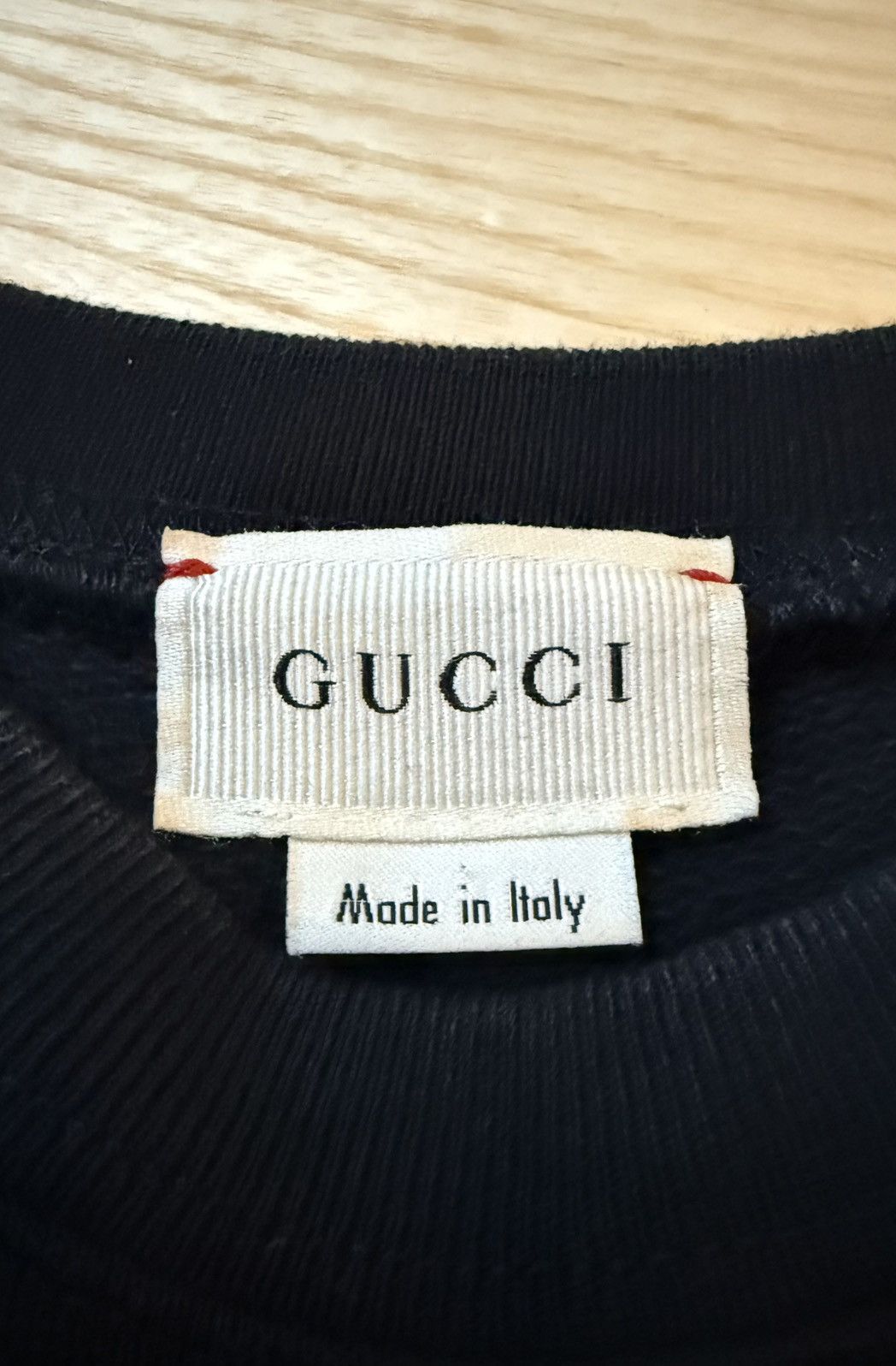 Gucci Gucci Kids Black Cotton Embroidered Sequined Logo Sweatshirt Size ONE SIZE - 4 Thumbnail