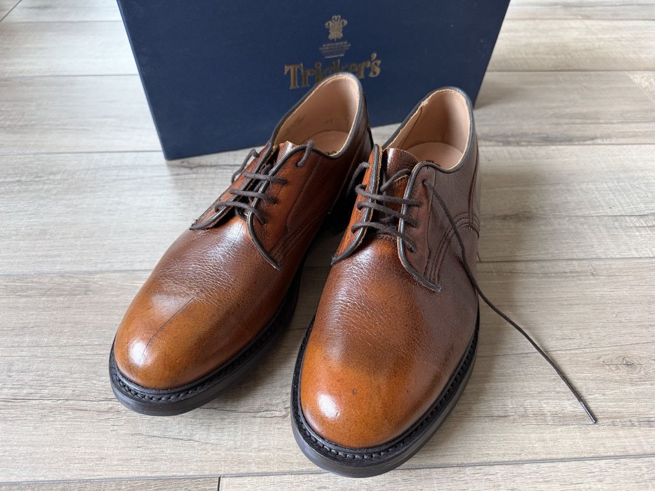 Tricker's Woodstock Derby Size US 10.5 / EU 43-44 - 1 Thumbnail