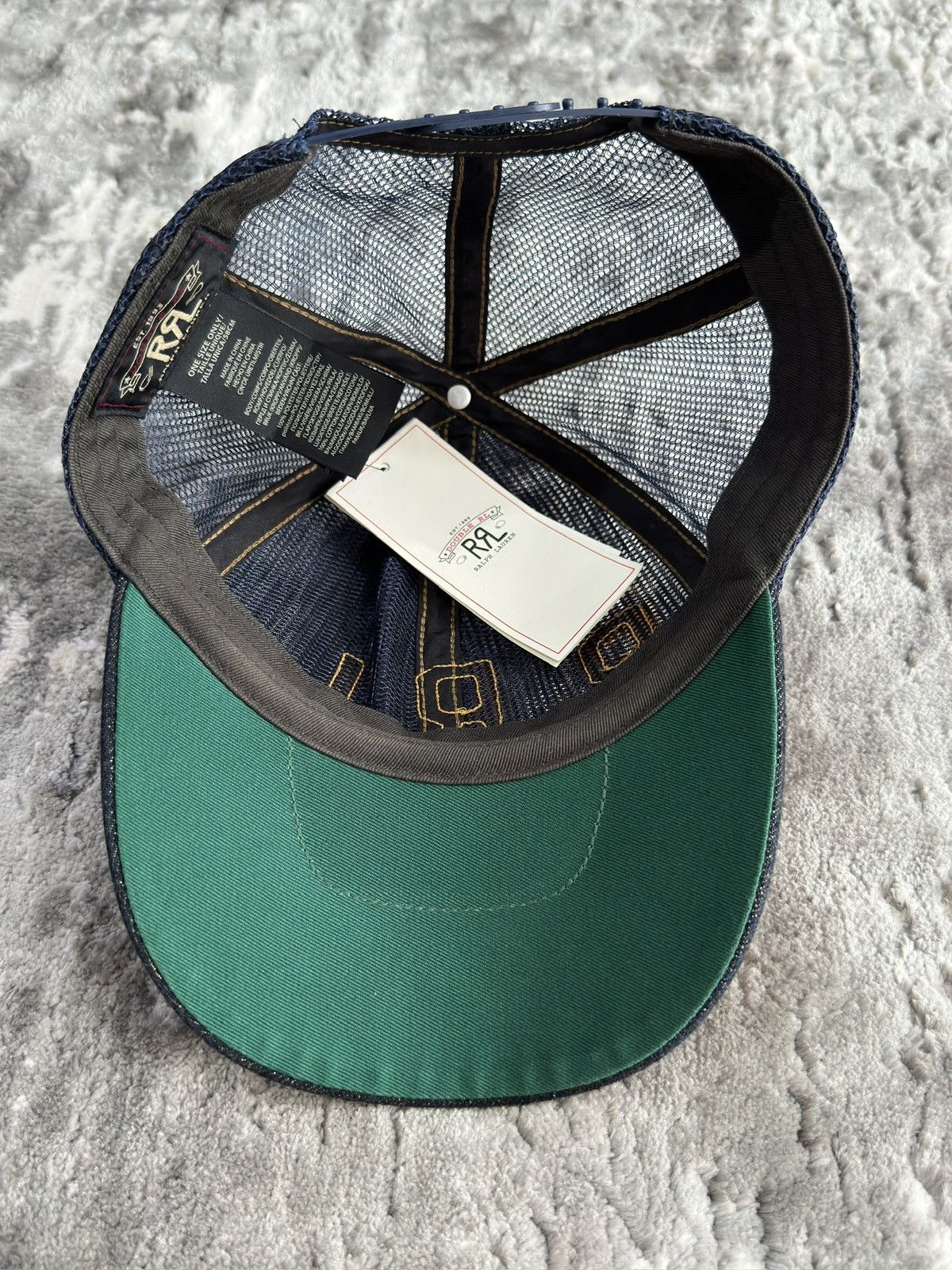 Polo Ralph Lauren RRL Double RL Polo Ralph Lauren cap hat Size ONE SIZE - 6 Thumbnail