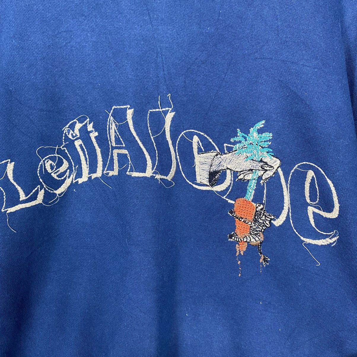 Japanese Brand 📌Vintage Sweatshirt Left Nona Cartoon Big Logo Size US L / EU 52-54 / 3 - 13 Thumbnail