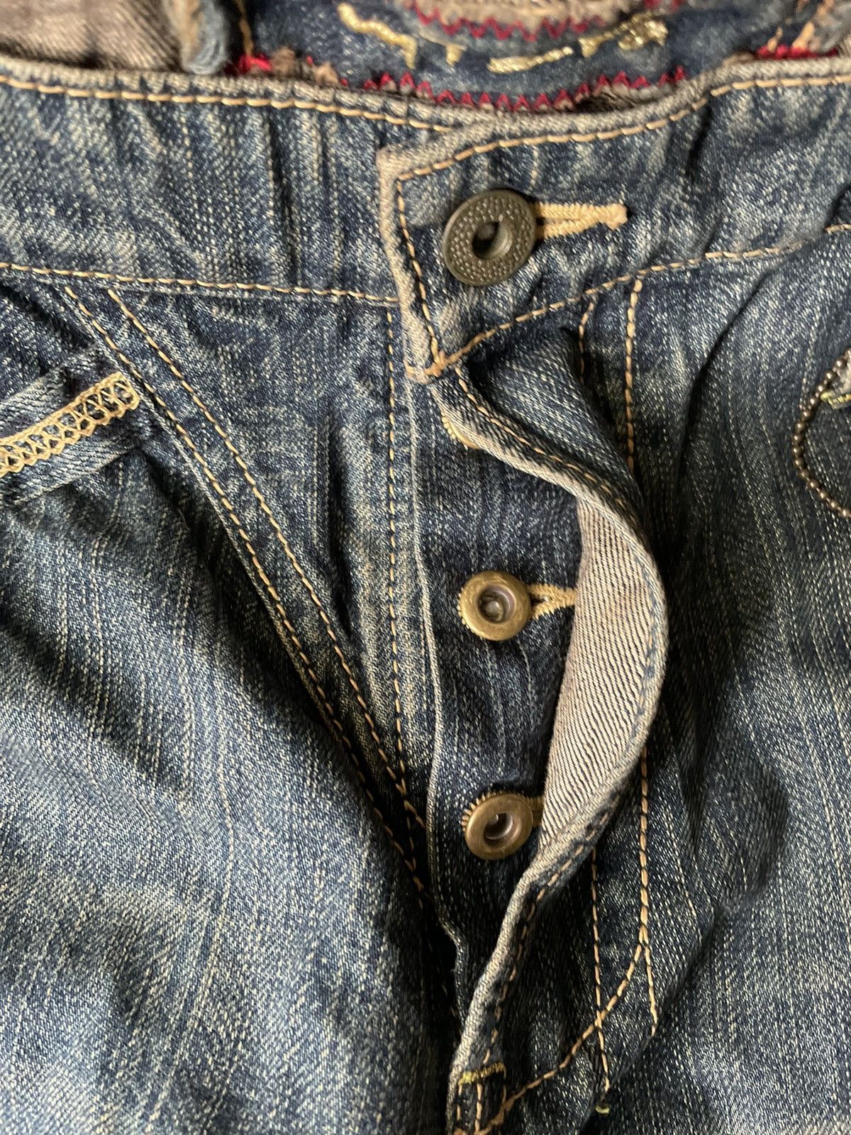 Mizra Jeans Kyoto VINTAGE MIZRA JEANS KYOTO (mpw-06024) Size US 36 / EU 52 - 3 Thumbnail