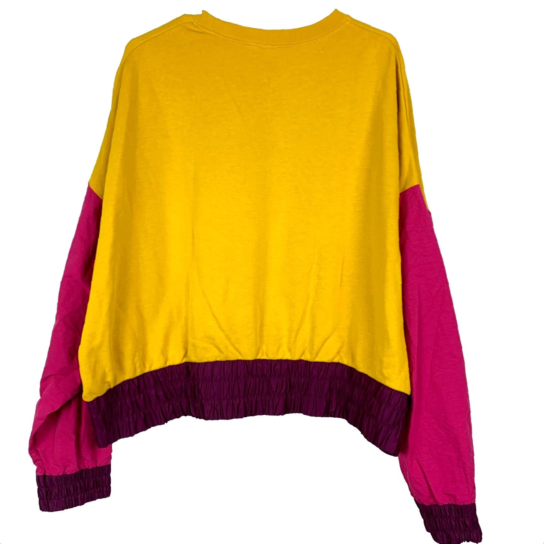 Nike VINTAGE Nike Just Do It Swoosh Retro Nylon Terry Fleece Sweatshirt XL DM6321-743 Women Size XL / US 12-14 / IT 48-50 - 4 Thumbnail