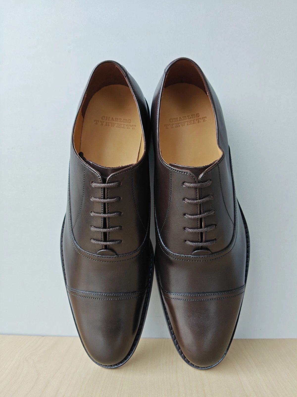 Charles Tyrwhitt Charles Tyrwhitt Men’s Dress Oxford Shoes T / 0034 Size US 9 / EU 42 - 4 Thumbnail