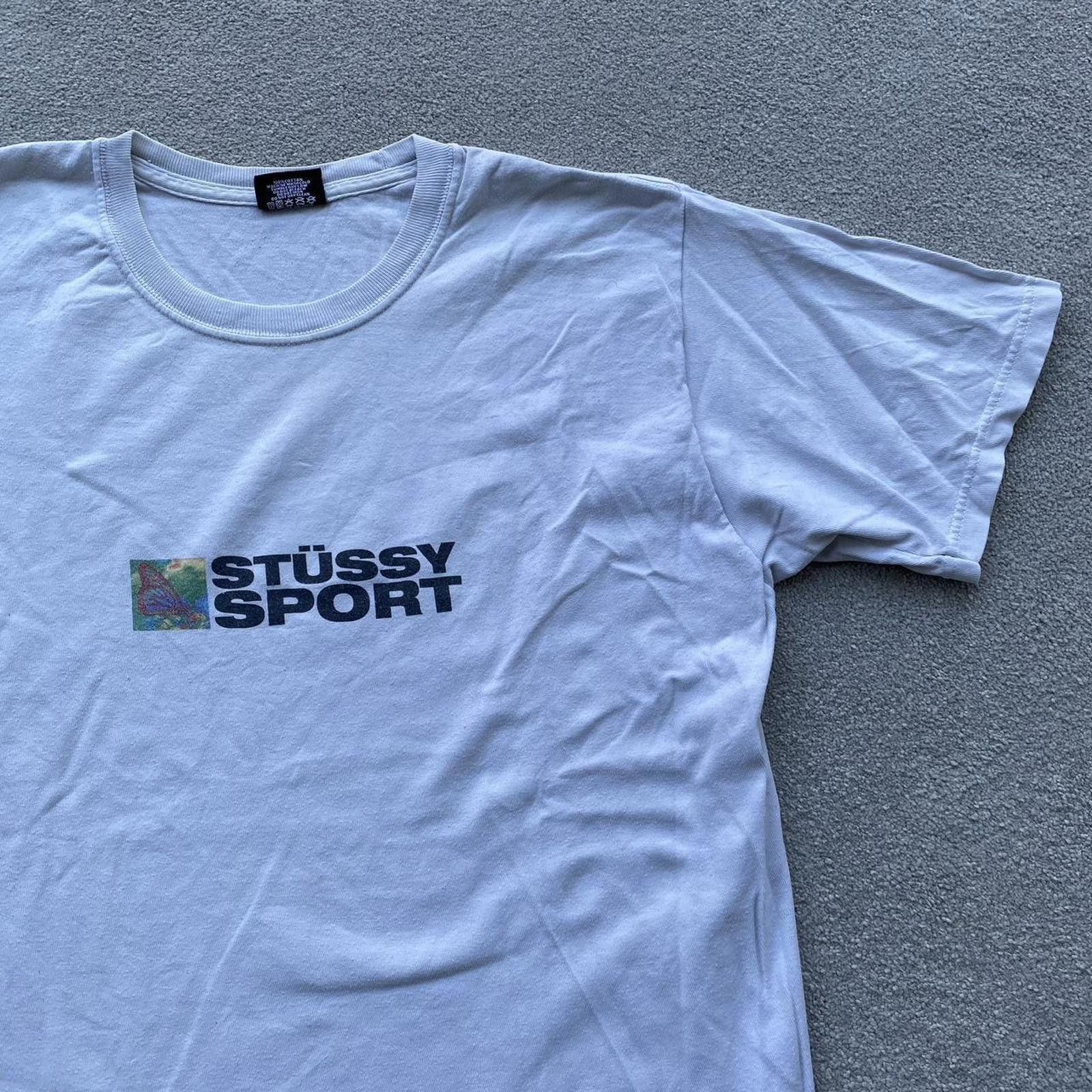 Stussy Stussy Sport Vintage Butterfly Graphic T Shirt Tee Size US M / EU 48-50 / 2 - 2 Thumbnail