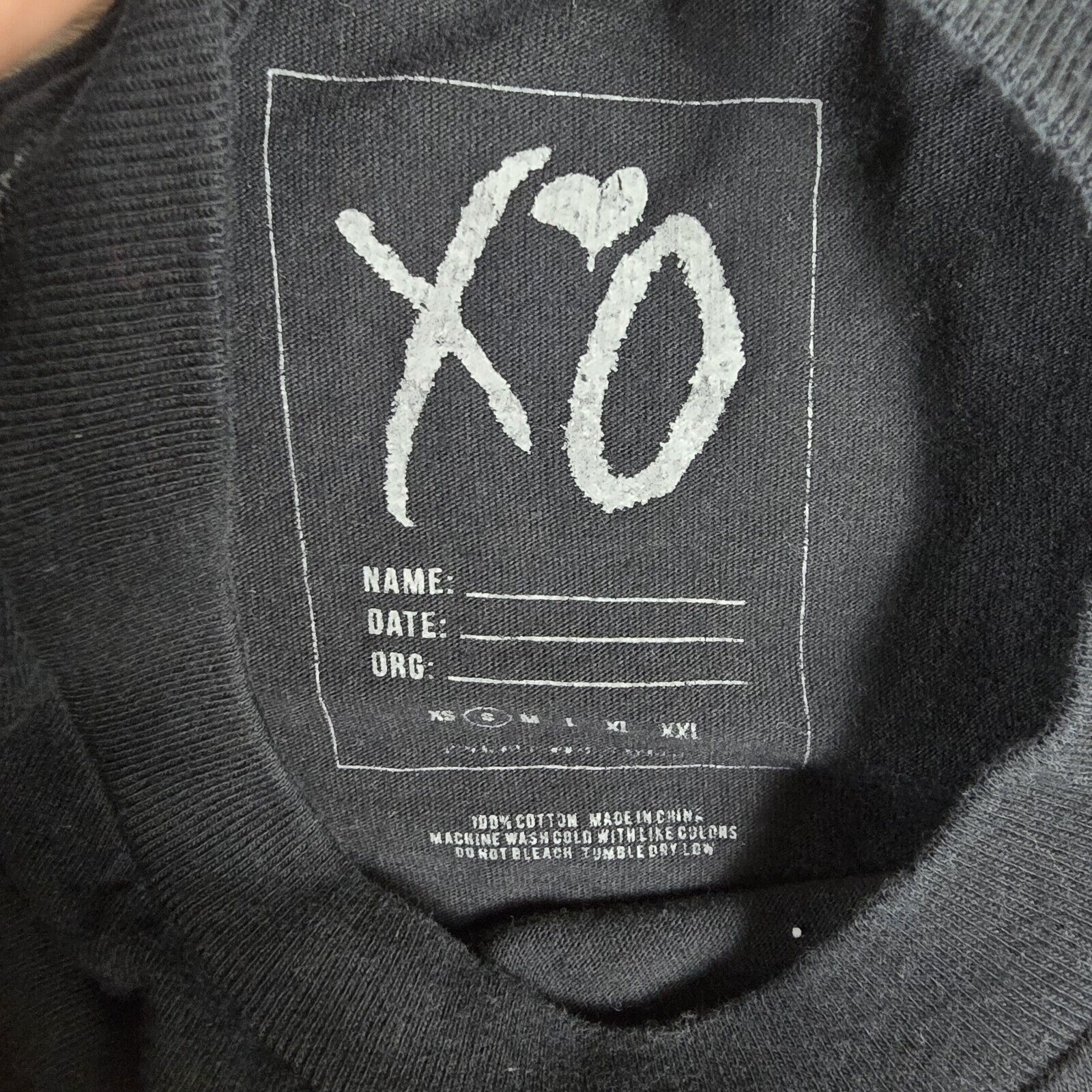 XO The Weeknd After Hours Til Dawn Shirt Official Tour Small Size US S / EU 44-46 / 1 - 4 Thumbnail