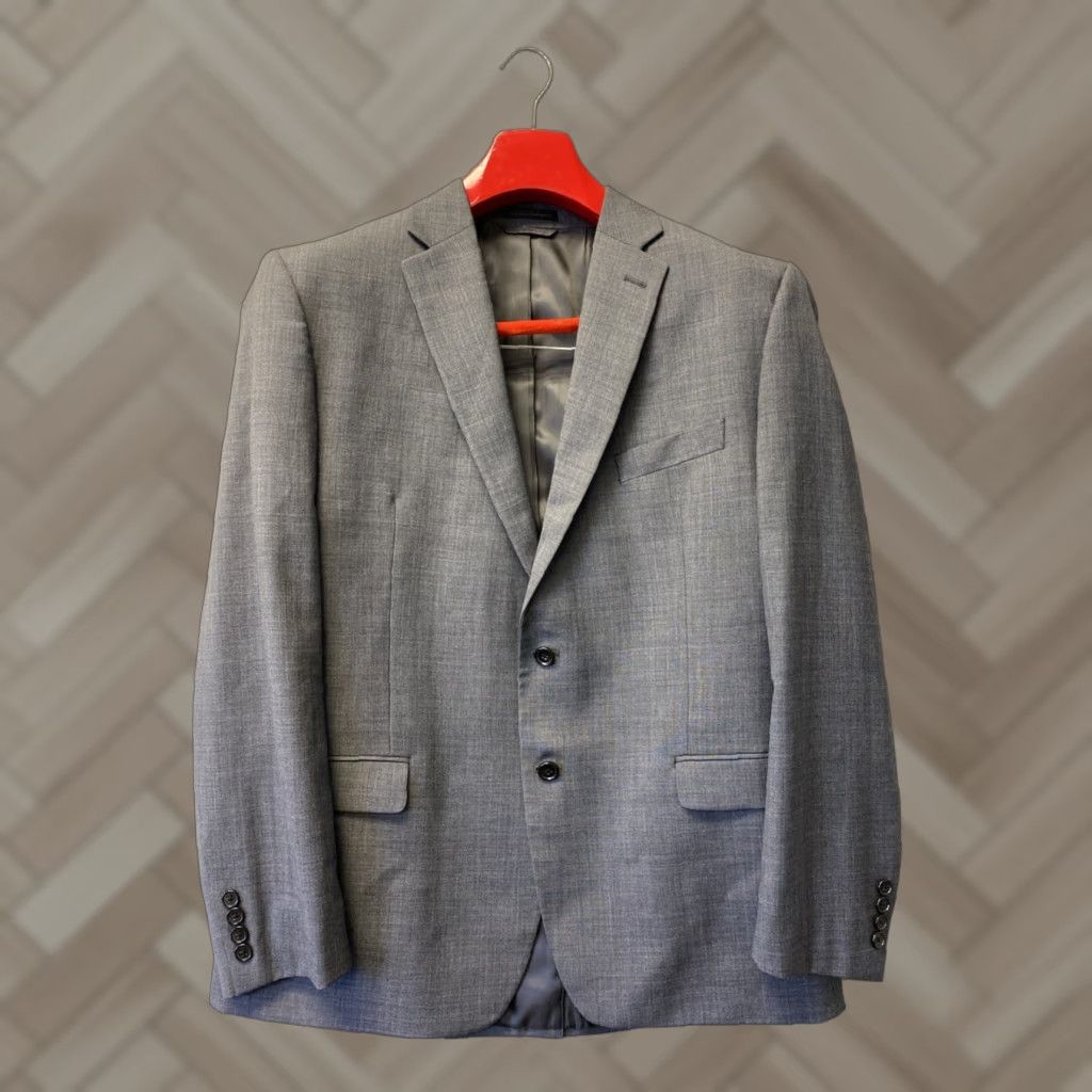 Ralph Lauren VINTAGE Ralph Lauren RLX Blazer Jacket Gray Wool Size 44 Regular Mens Preppy Classic Size US XXL / EU 58 / 5 - 1 Thumbnail