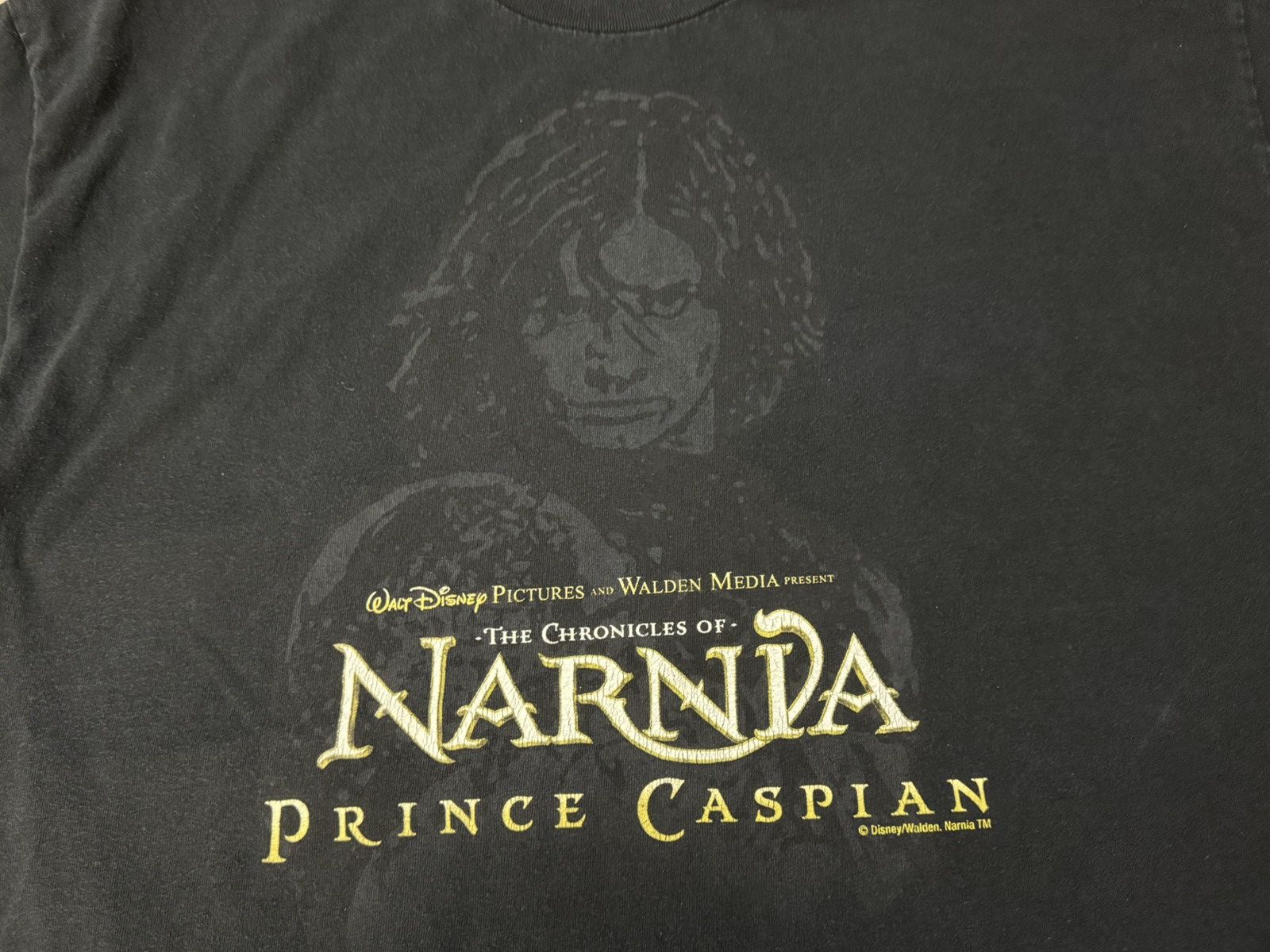 Vintage Vintage 00s Chronicles of Narnia Prince Caspian 2008 T Shirt Size US XL / EU 56 / 4 - 3 Thumbnail