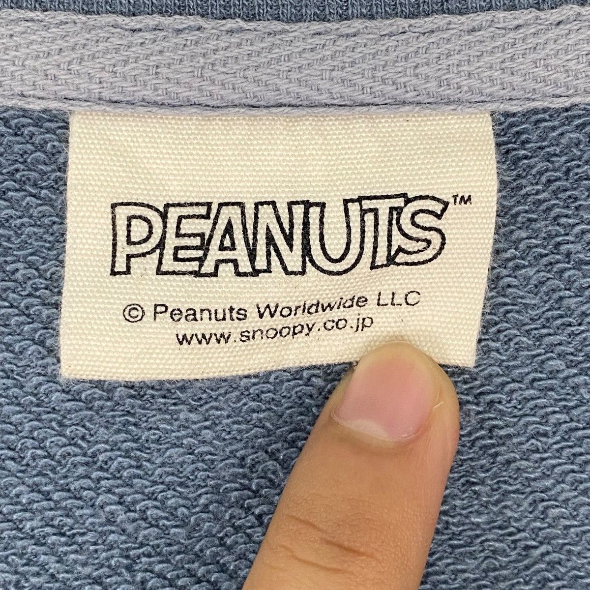 Vintage Vintage Peanuts Printed Crewneck Sweatshirt Blue Size M Size M / US 6-8 / IT 42-44 - 8 Thumbnail