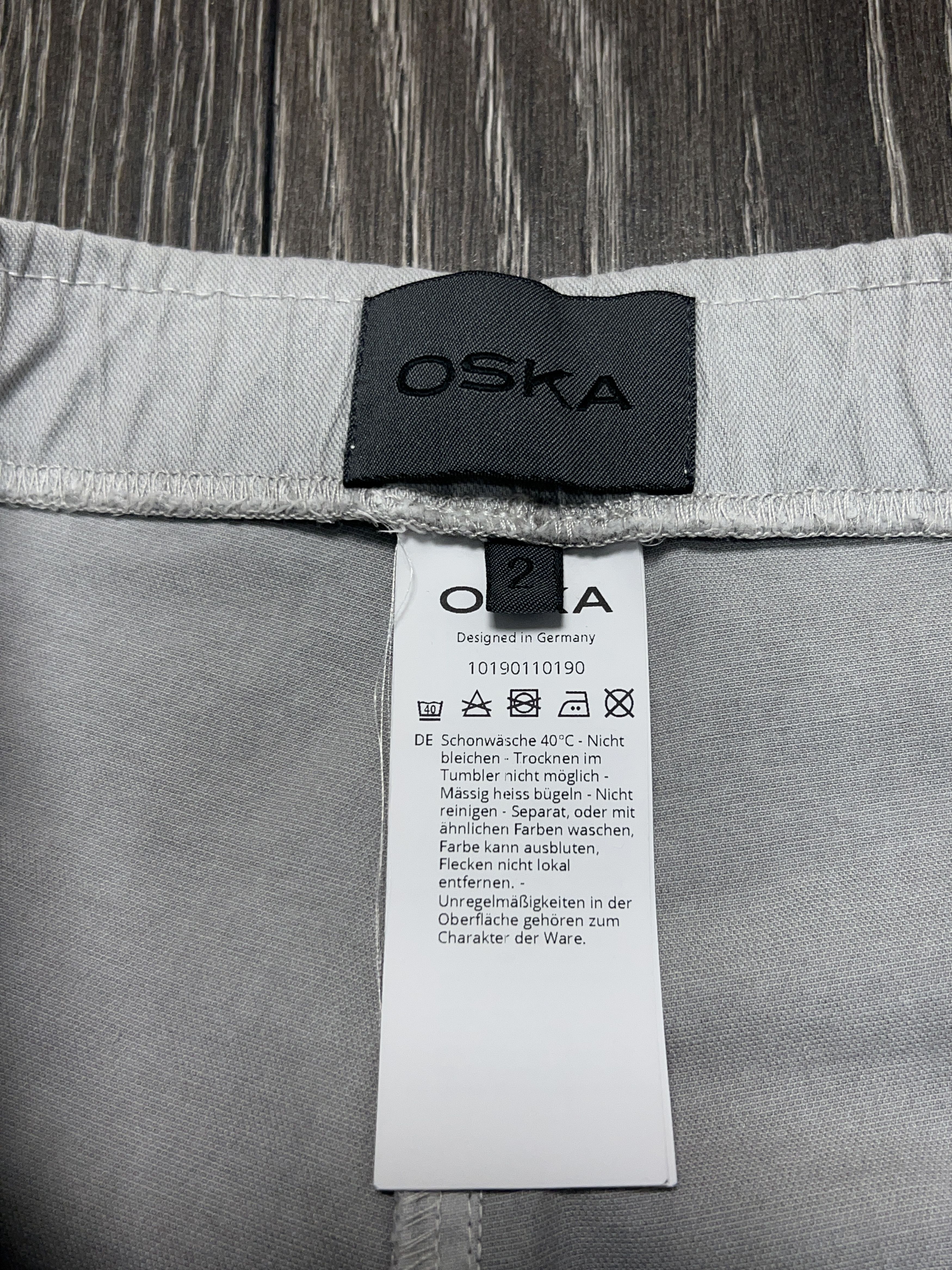 OSKA Cotton Elastane Pants Classic Everyday Designer Size 2 M Size 30" / US 8 / IT 44 - 4 Thumbnail
