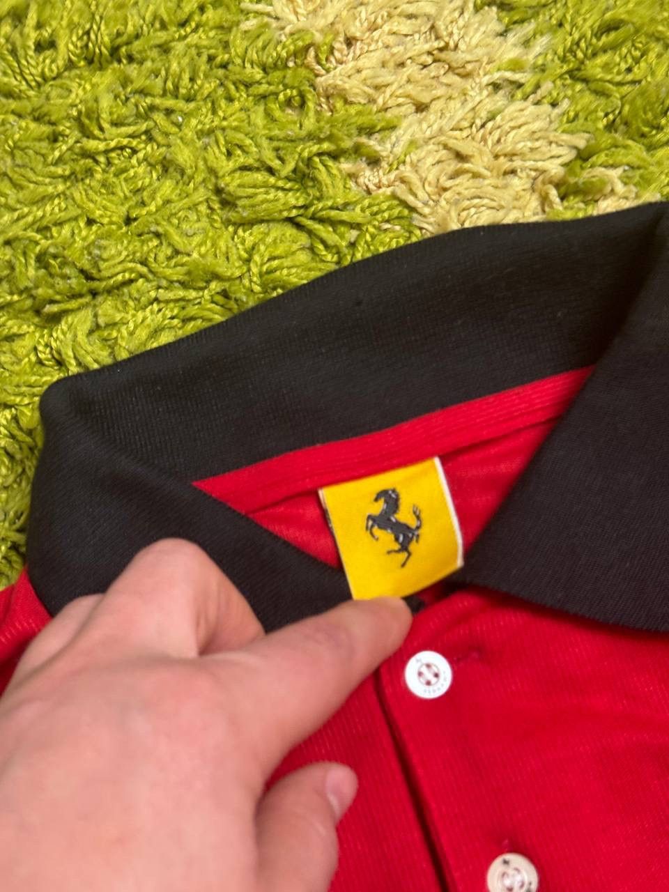 Ferrari × Formula 1 × Vintage Vintage Ferrari Polo Shirt 1998 Racing F1 Vodafone Y2K Size US XL / EU 56 / 4 - 3 Thumbnail