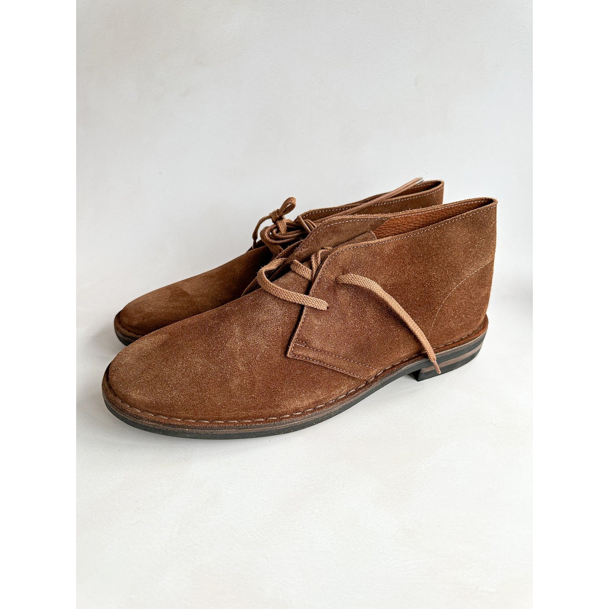 Drake's Drake's Clifford Desert Boot Tobacco Roughout Suede with Rub Size US 13 / EU 46 - 2 Thumbnail