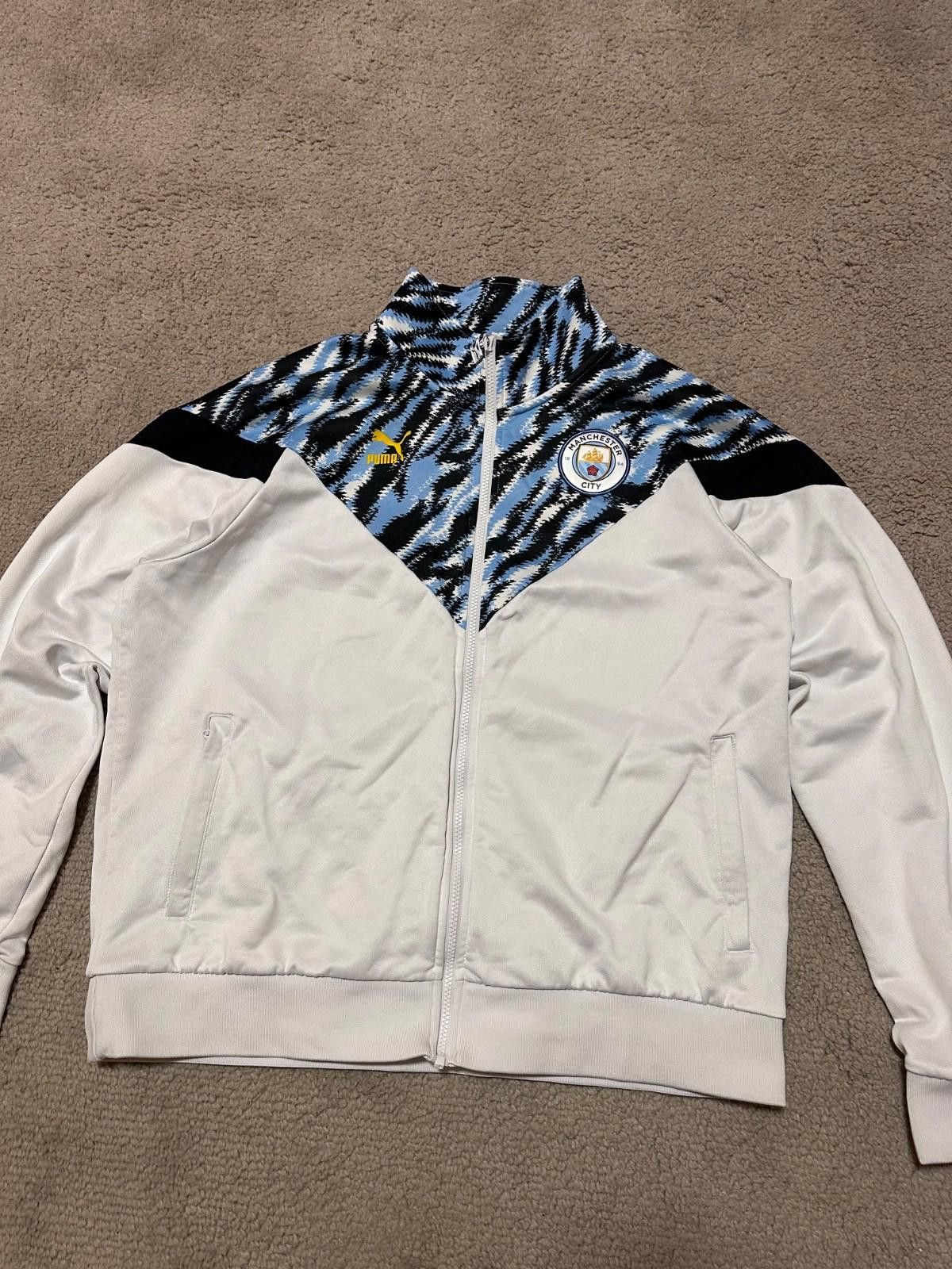 Puma Manchester City 2020 training football zip jacket PUMA XXL Size US XXL / EU 58 / 5 - 3 Thumbnail