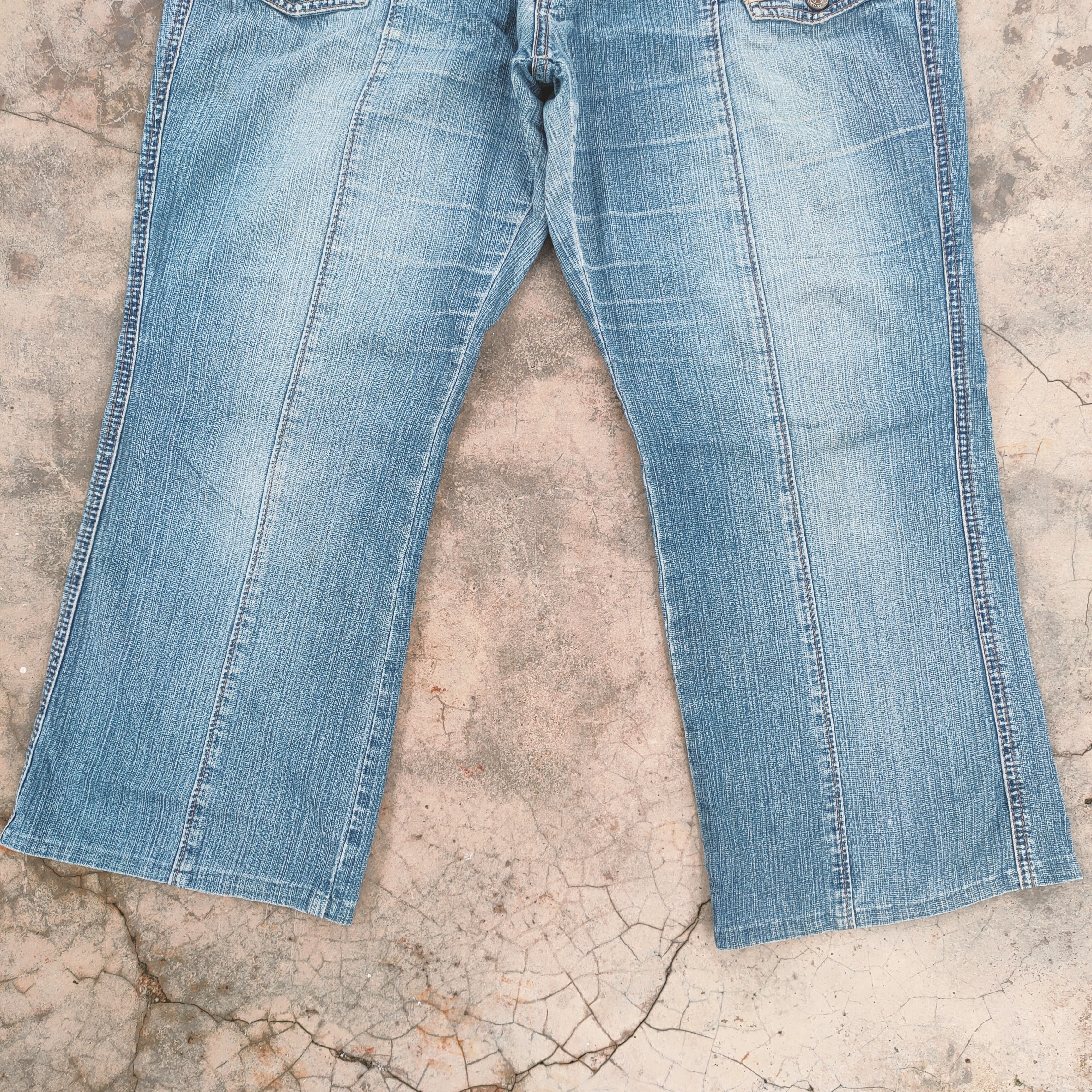 Japanese Brand × Jean × Vintage VINTAGE ADVANTAGE FADED JEANS DENIM PANTS Size US 34 / EU 50 - 3 Thumbnail