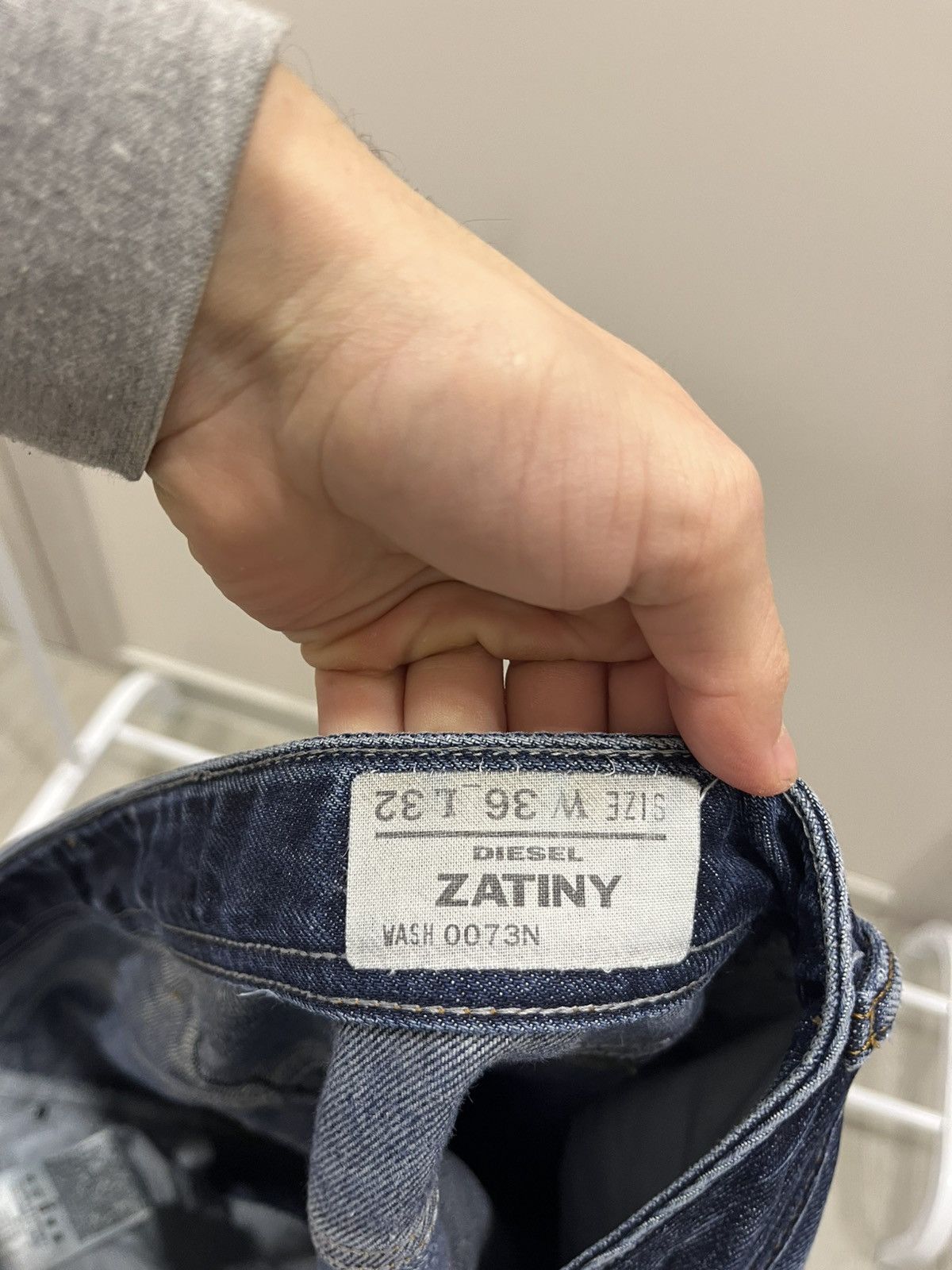 Diesel 2000s Diesel Zatiny Bootcut Jeans Size US 36 / EU 52 - 7 Thumbnail