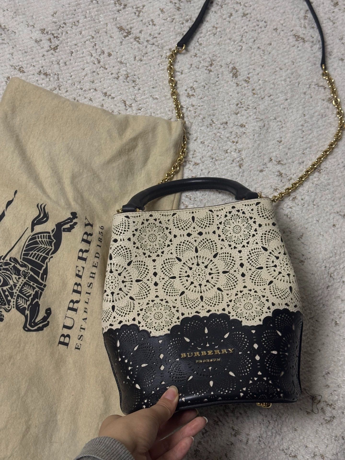 Burberry Burberry Authentic Runway Bucket Bag Size ONE SIZE - 2 Thumbnail