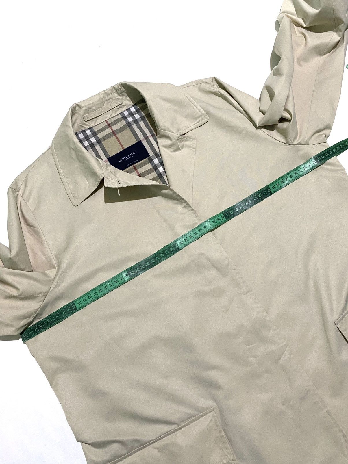Burberry BURBERRY NOVA CHECK TRENCH COAT JACKET MADE IN ENGLAND Size US M / EU 48-50 / 2 - 23 Thumbnail