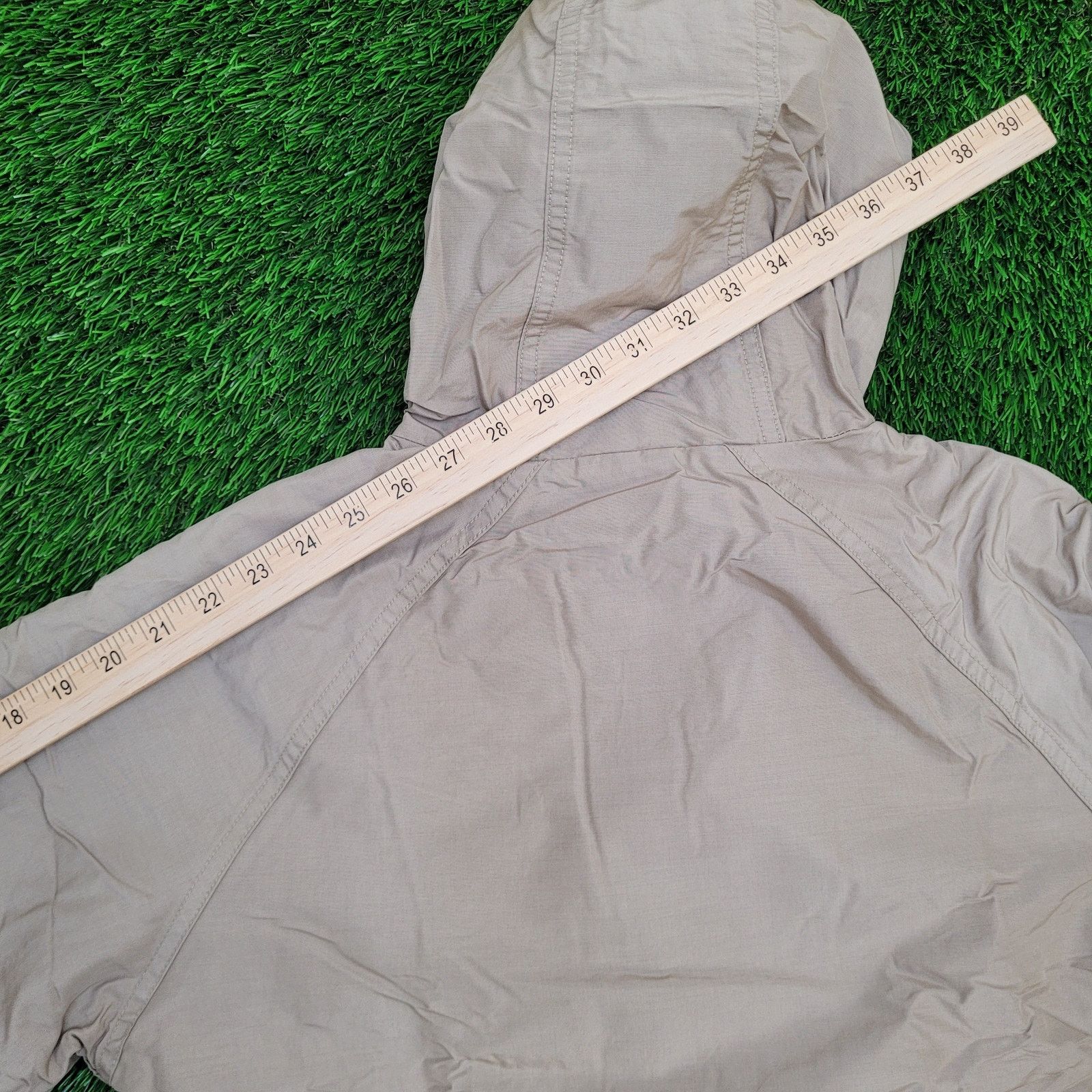 Vintage 90s Woolrich Parka Coat Jacket Women M/L 20x27 Beige