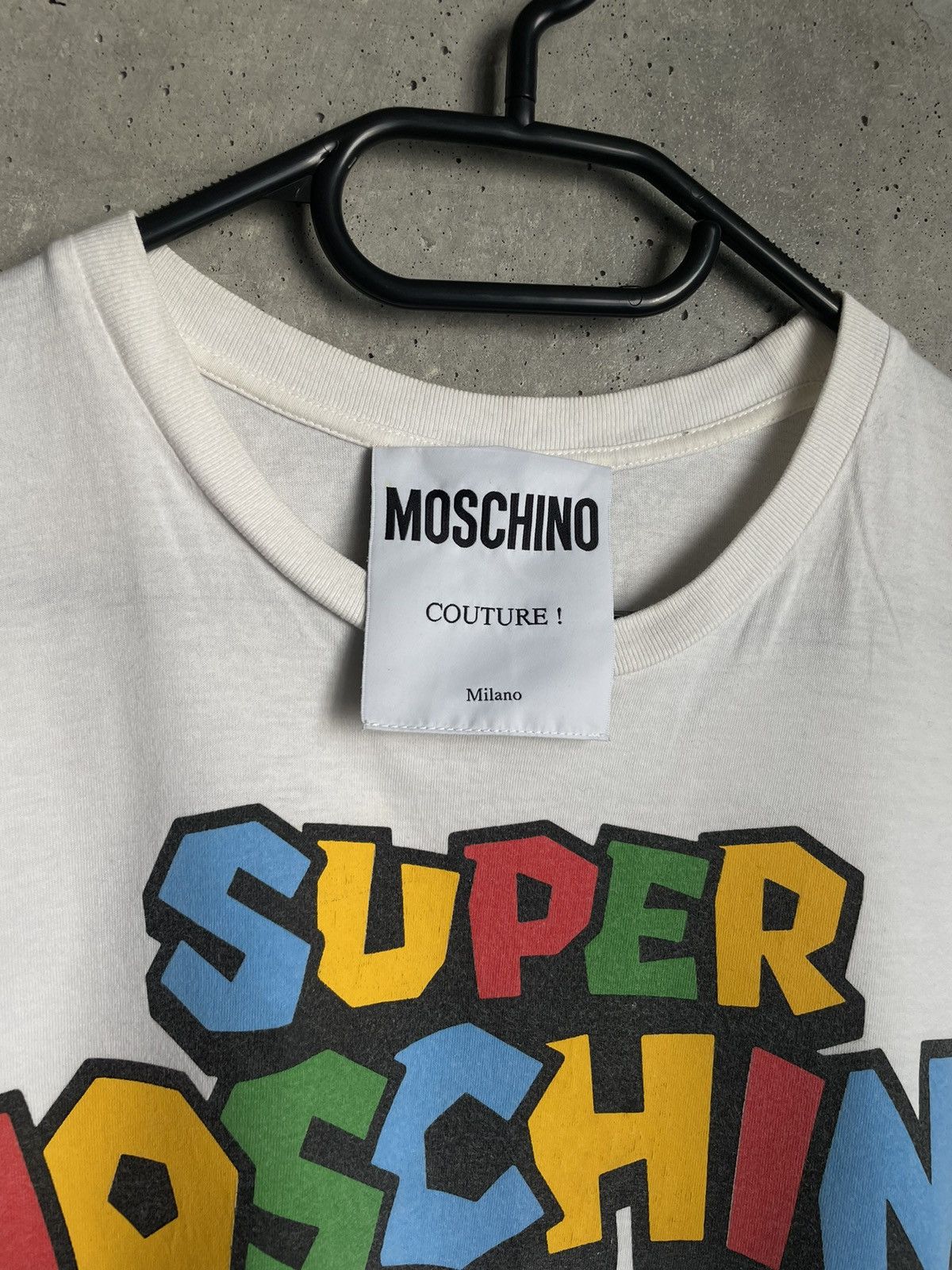 Moschino Rare Super Moschino Couture Milano Super Mario Oversize Fit Size S / US 4 / IT 40 - 6 Thumbnail