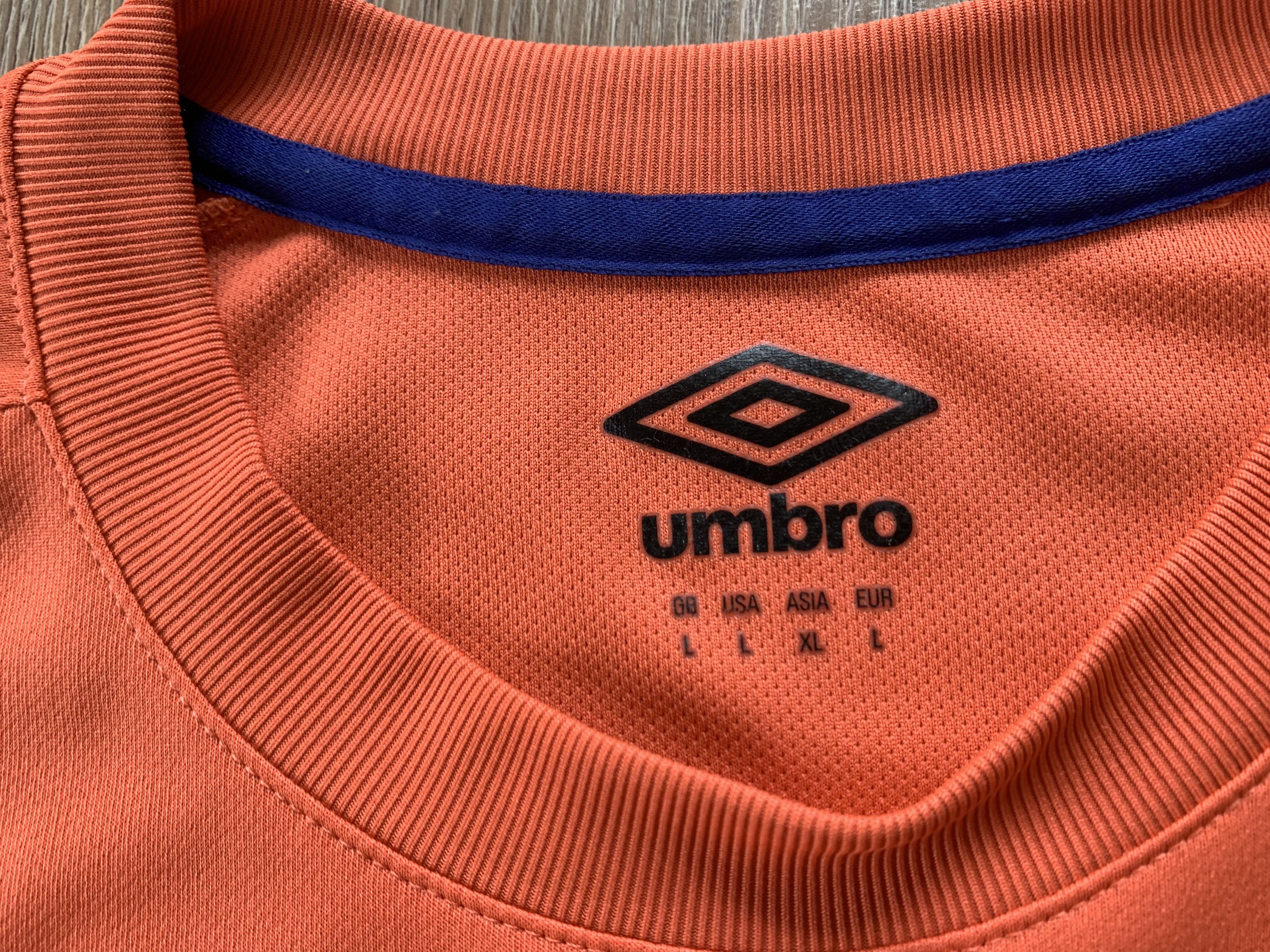 Umbro × Vintage Vintage Umbro Everton Training Shirt 2015-2016 Size US L / EU 52-54 / 3 - 5 Thumbnail