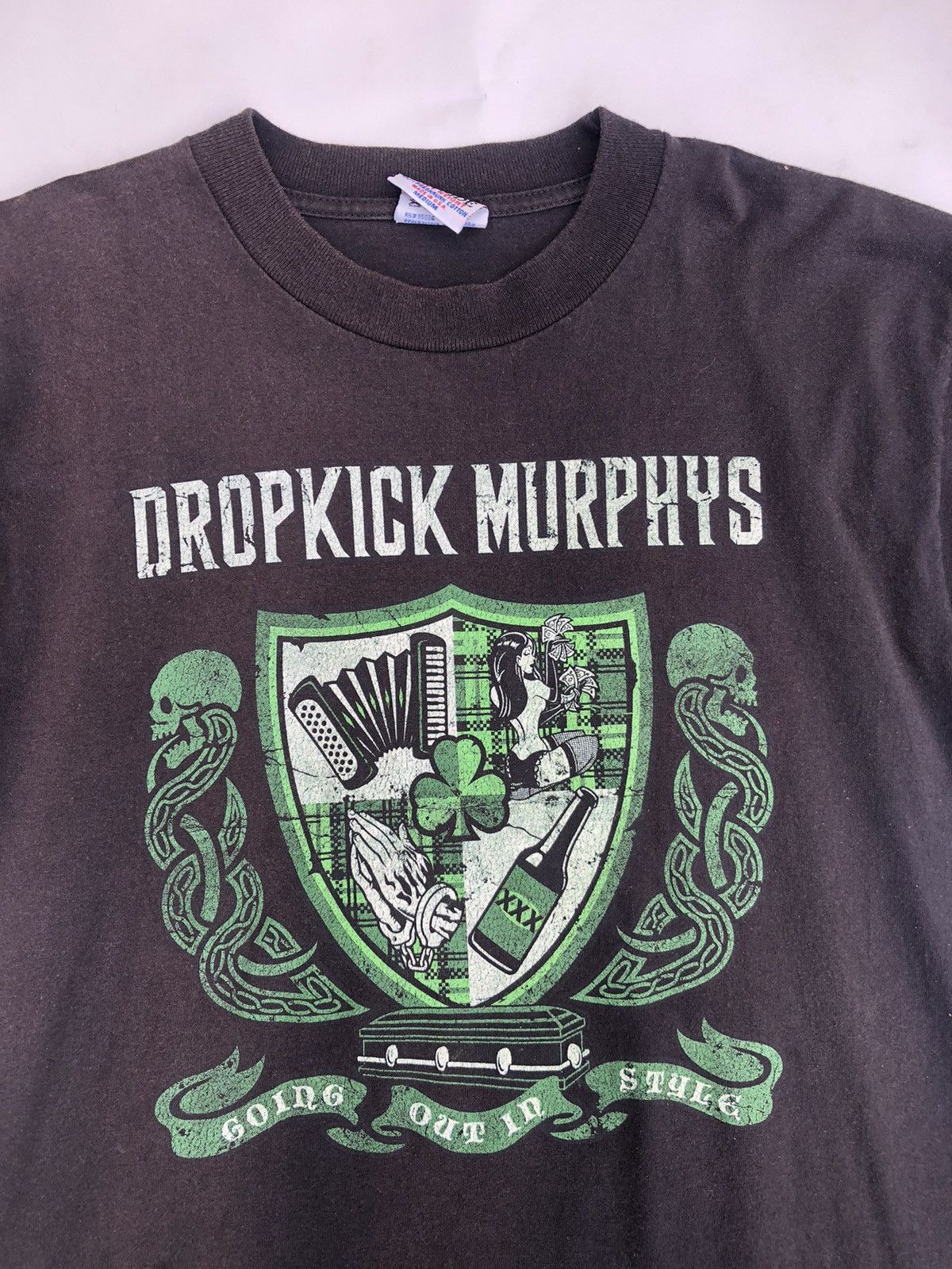 Band Tees Dropkick Murphys Summer Tour 2011 Tshirt Tee Size US M / EU 48-50 / 2 - 5 Thumbnail