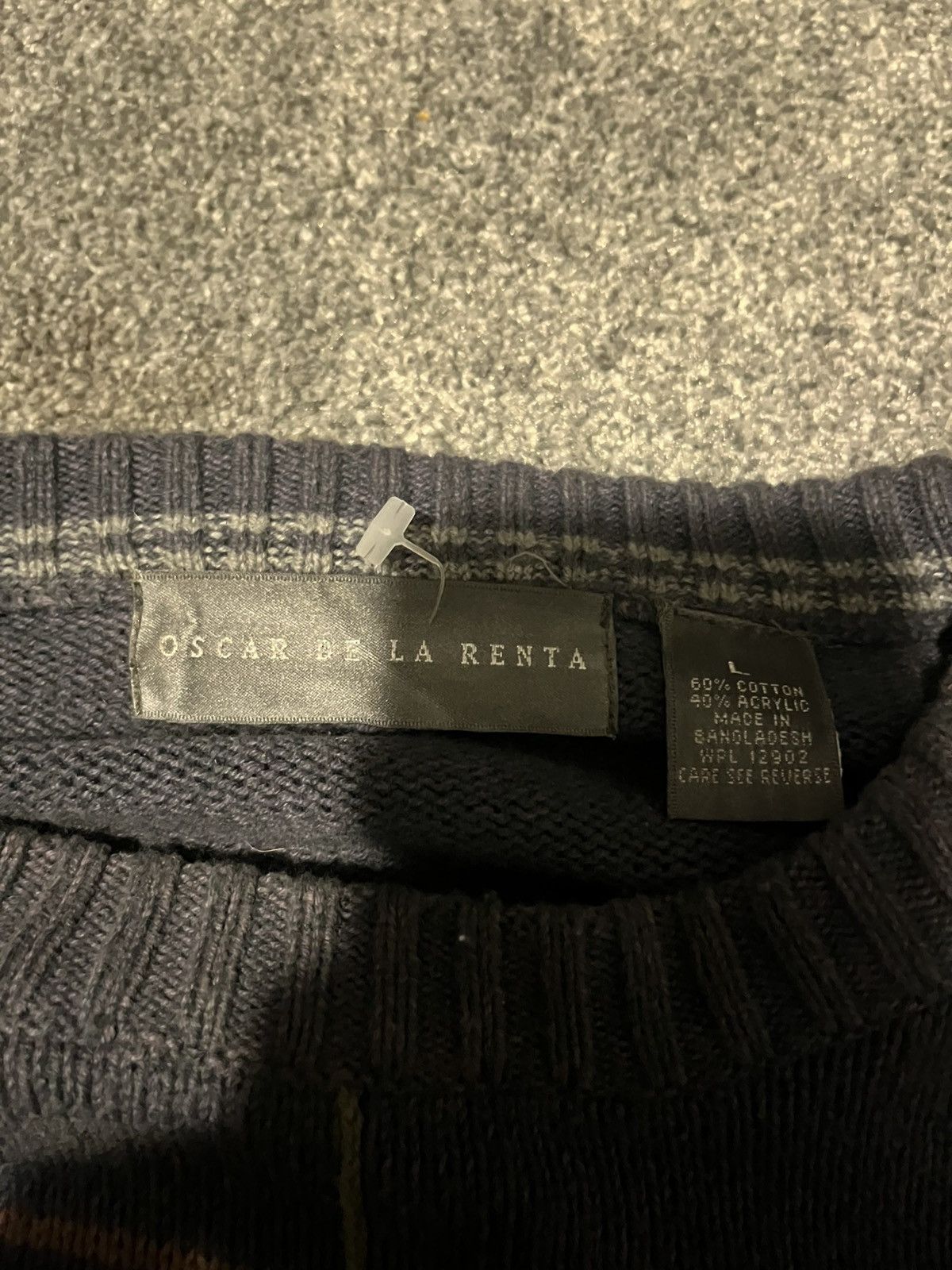 Oscar De La Renta vintage knitted sweater Size US L / EU 52-54 / 3 - 2 Thumbnail