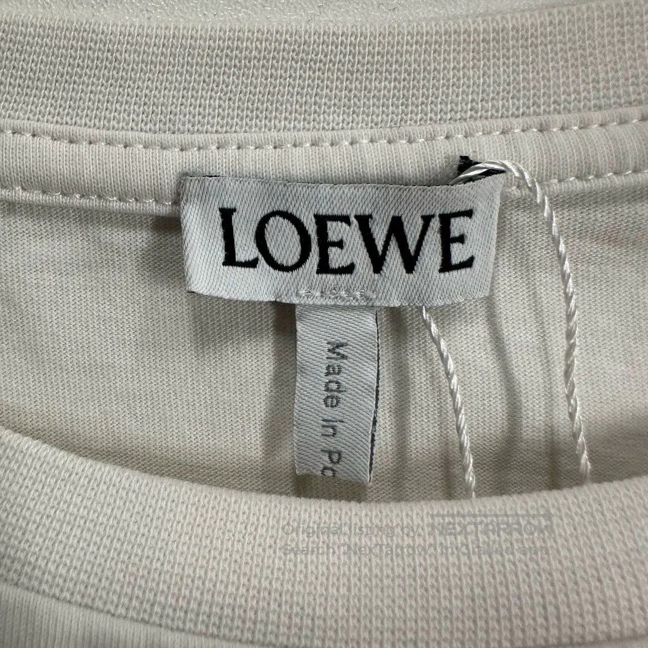Loewe Loewe White Embroidered Logo Short Sleeve. Size US XS / EU 42 / 0 - 3 Thumbnail