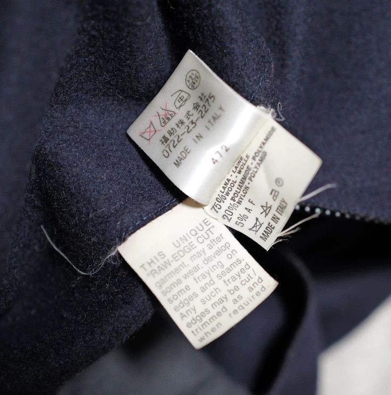 Saint Laurent Paris Saint Laurent Paris Navy blue hooded zipper woolen coat ja Size S / US 4 / IT 40 - 4 Thumbnail