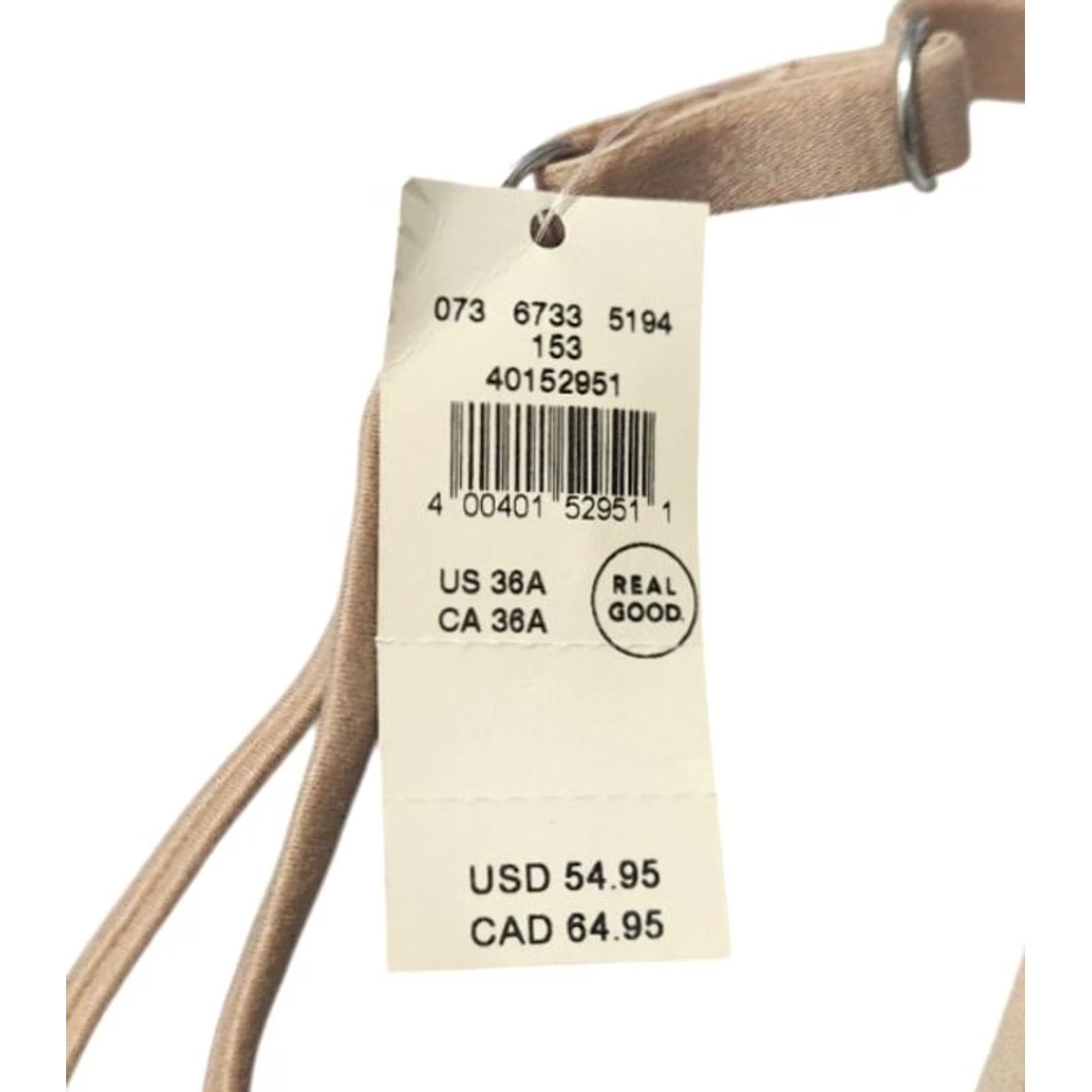 Vintage Aerie Womens 36A Push Up Bra Underwired Tan Size ONE SIZE - 3 Thumbnail