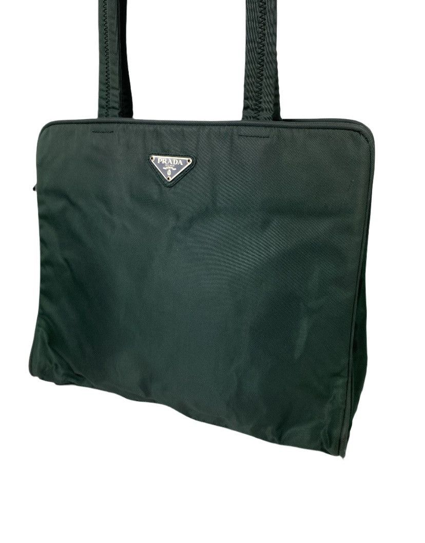 Prada Prada Tessuto Sport Antracite Shoulder Bag Size ONE SIZE - 1 Thumbnail