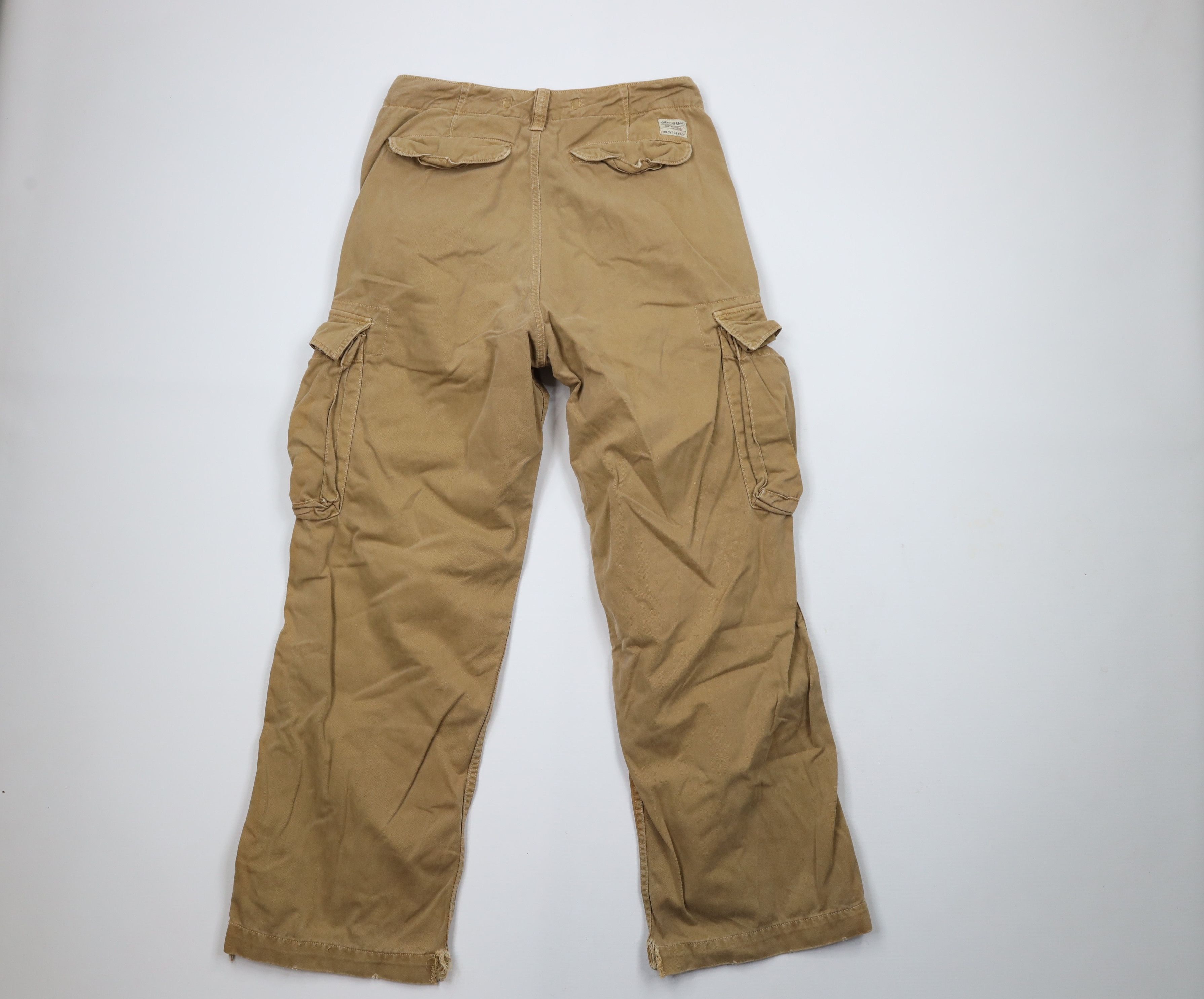 American Eagle Outfitters × Vintage Vintage Y2K American Eagle Outfitters Wide Leg Cargo Pants Size US 29 - 10 Thumbnail