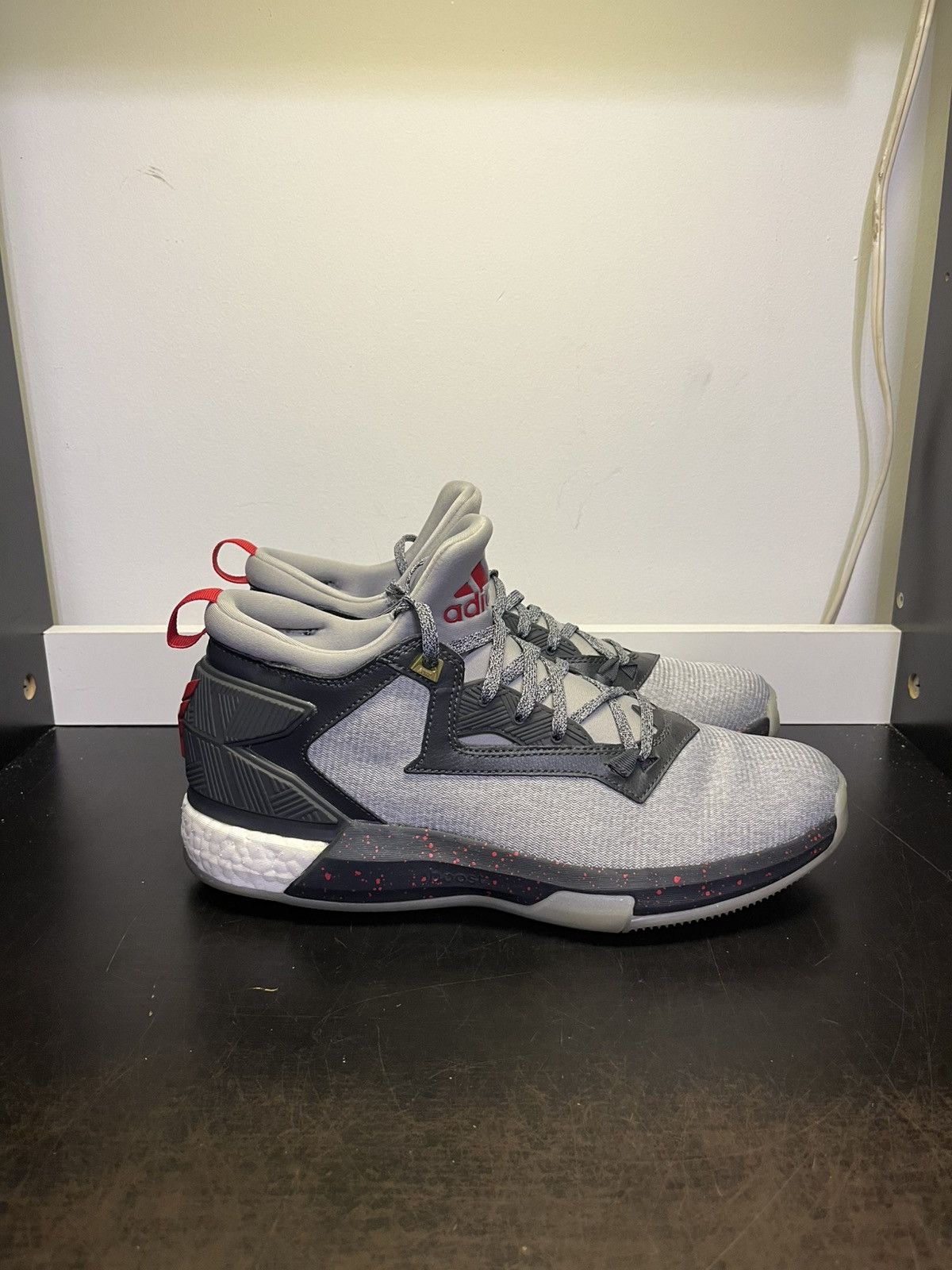 Adidas Adidas Boost D Lillard Dame 2 Stay Ready Grey 9.5 AQ7413 Size US 9.5 / EU 42-43 - 1 Thumbnail