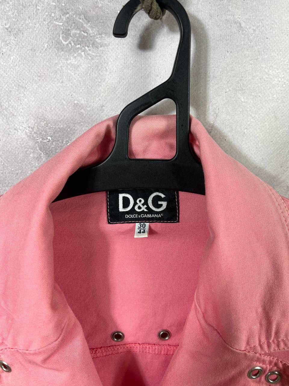 Dolce & Gabbana × Vintage Vintage Dolce Gabbana Biker Denim Jacket Size M / US 6-8 / IT 42-44 - 6 Thumbnail