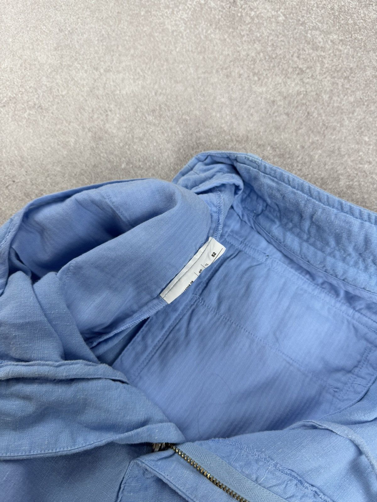 Corneliani Corneliani ID Blue Linen Shorts Men’s Size 52 Size US 34 / EU 50 - 10 Thumbnail