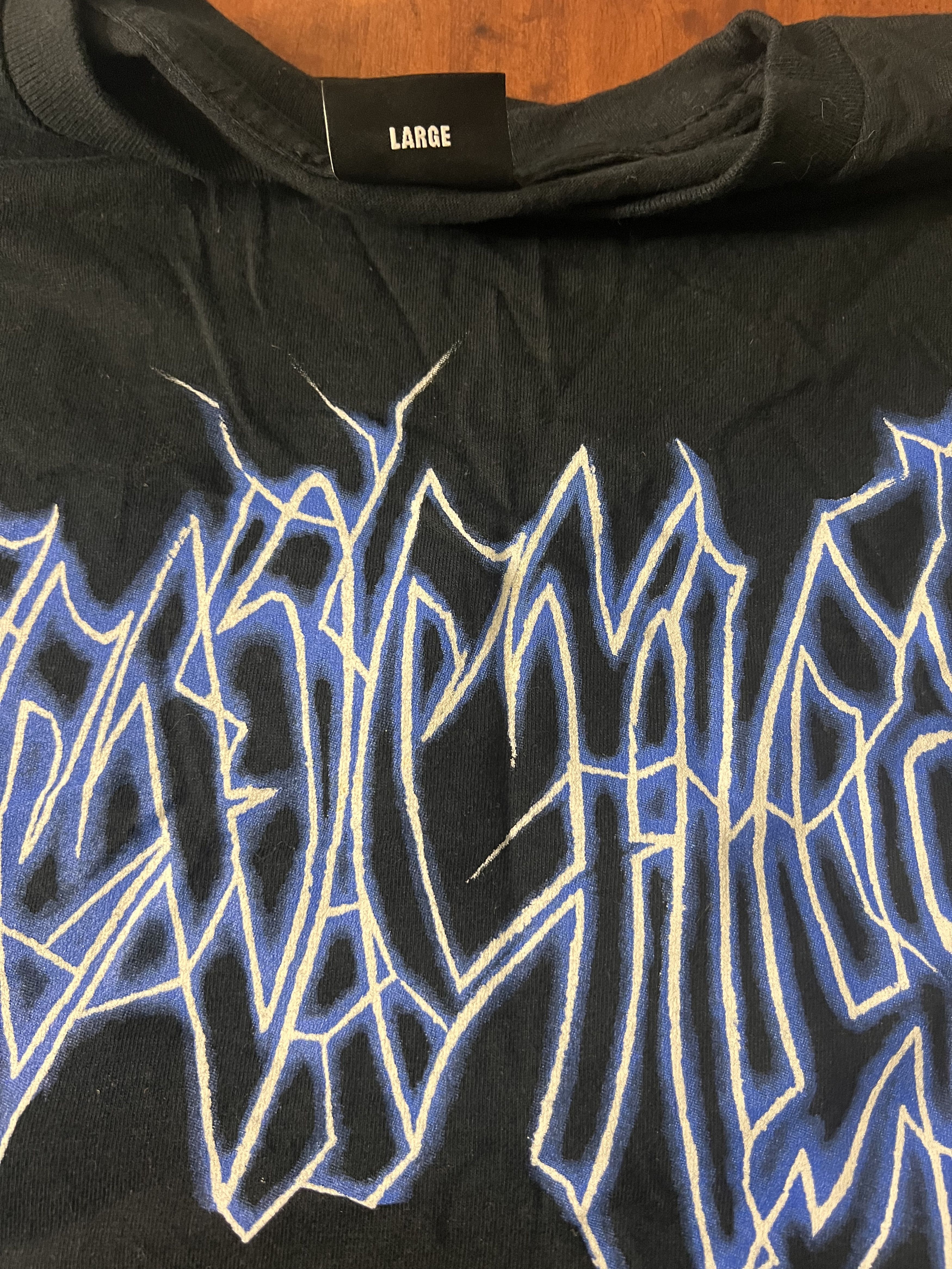 Revenge Lightning Logo Tee Size US L / EU 52-54 / 3 - 3 Thumbnail
