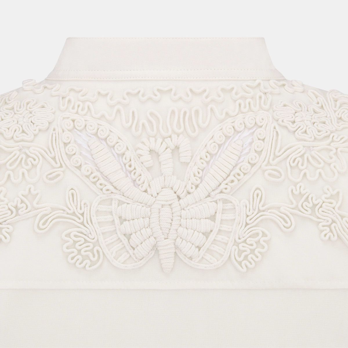 Dior o1bcso1str0225 Blouse in Ecru Size S / US 4 / IT 40 - 4 Thumbnail