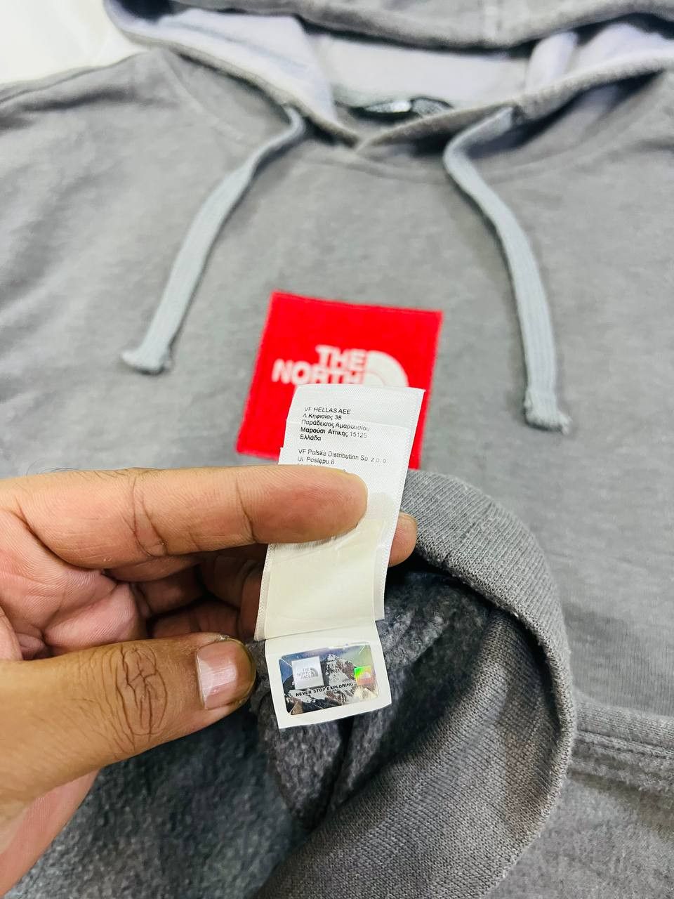 The North Face × Vintage The North Face Box Logo Front Hoodie Size US M / EU 48-50 / 2 - 7 Thumbnail