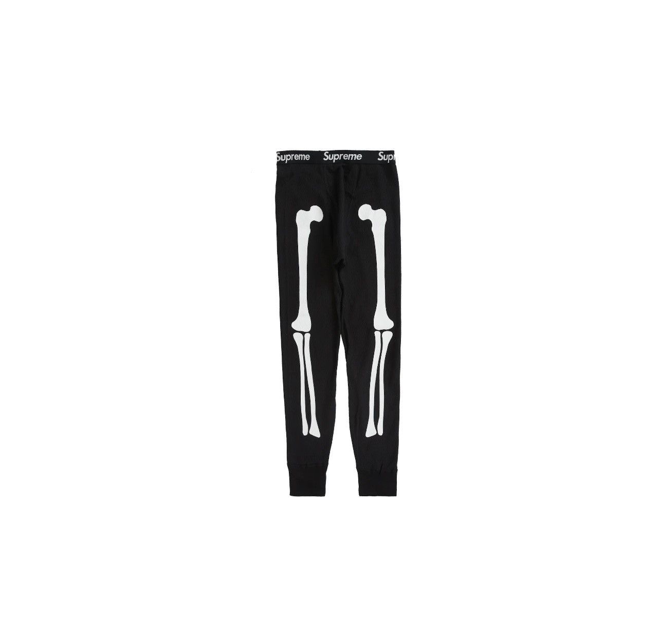 Supreme Hanes Bones Thermal Pants Black Size: XXL