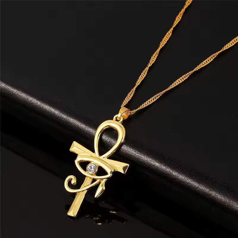 Jewelry Eye of Horus Pendant Necklace Size ONE SIZE - 7 Thumbnail
