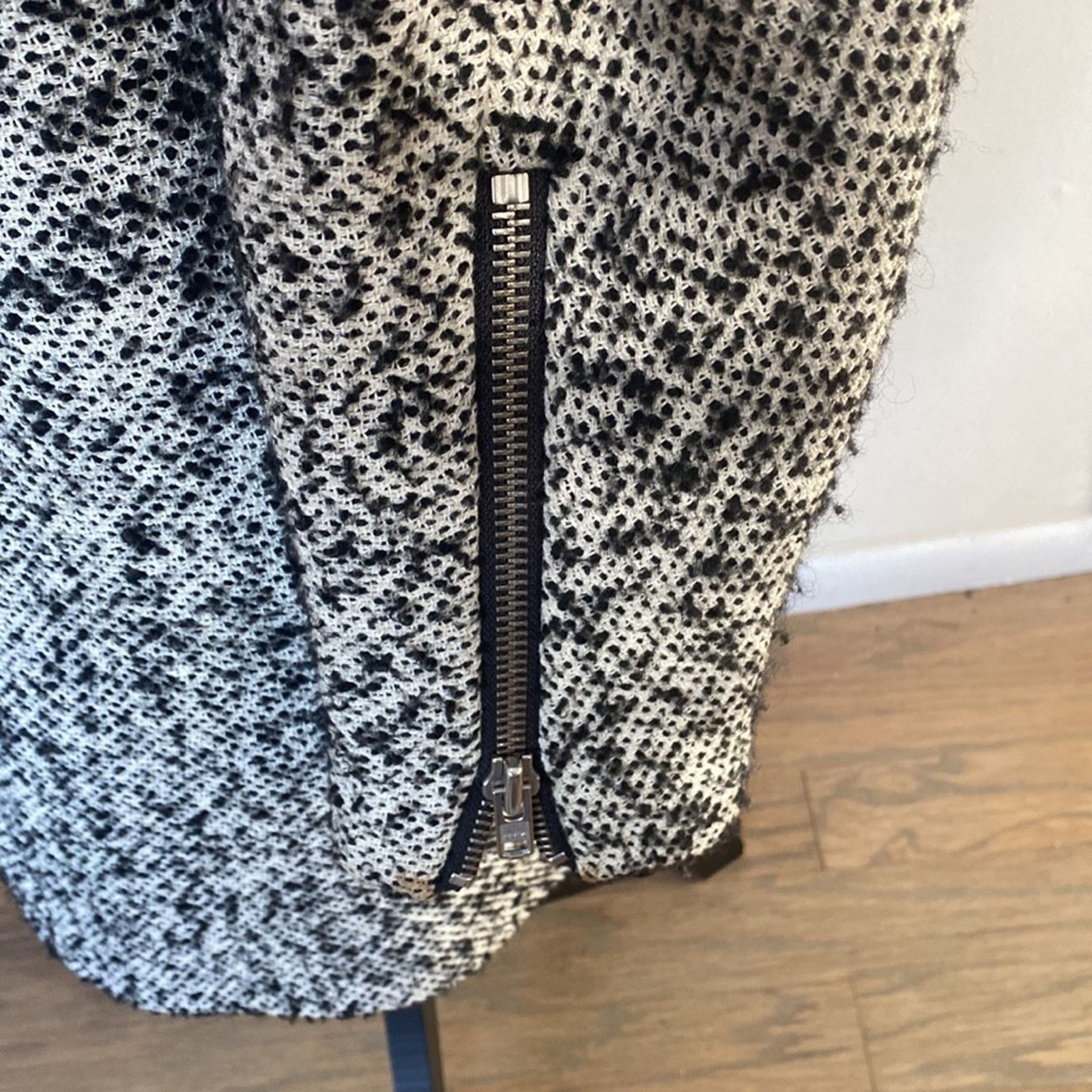 Madewell Madewell Tweed 3/4 Length City Grid Coat Size 2 Size XS / US 0-2 / IT 36-38 - 4 Thumbnail